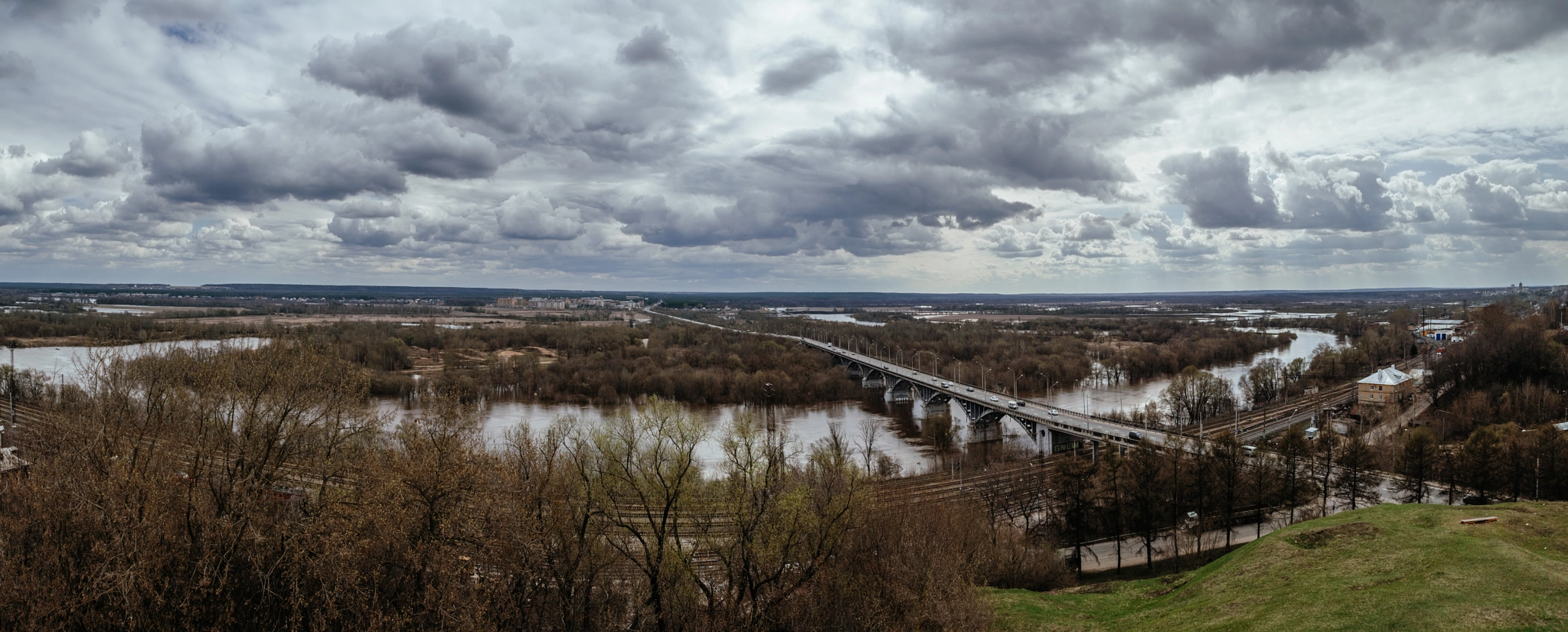 Sony a7S + Sony 70-400mm F4-5.6 G SSM sample photo. View of the river klyazma photography