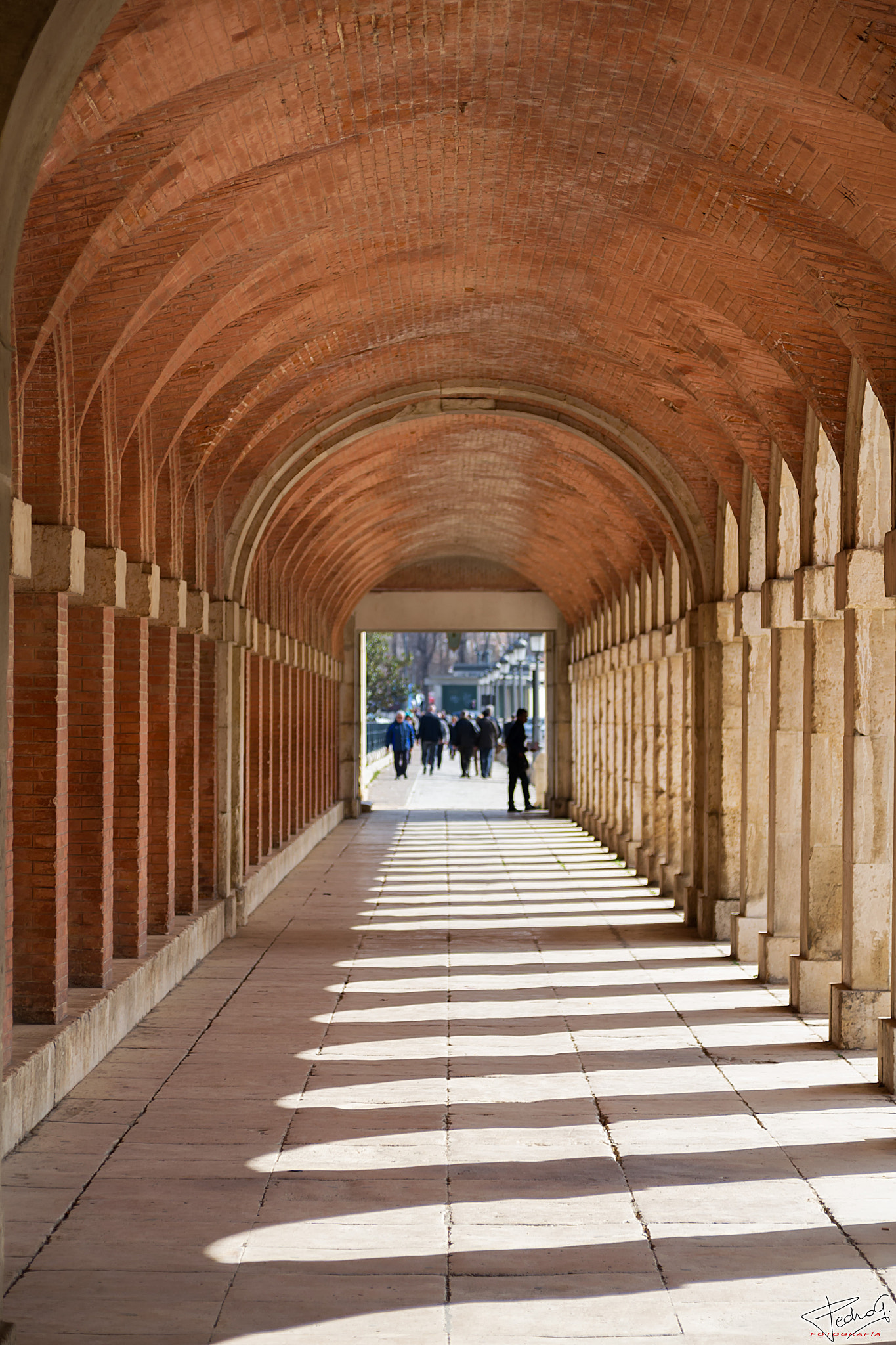 Sigma 28-300mm F3.5-6.3 DG Macro sample photo. Through the arches photography