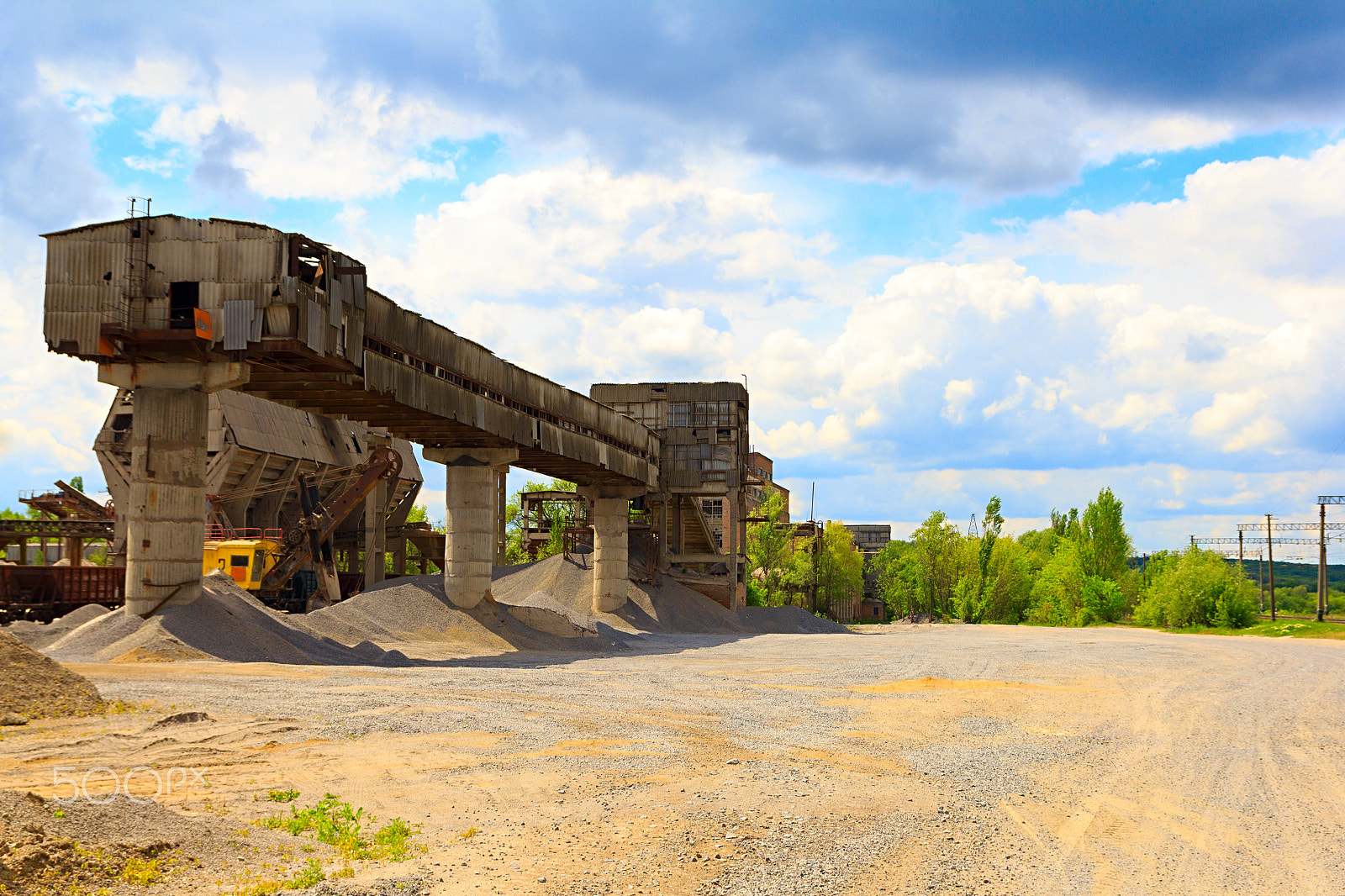Canon EOS 60D sample photo. Quarry stones for construction photography