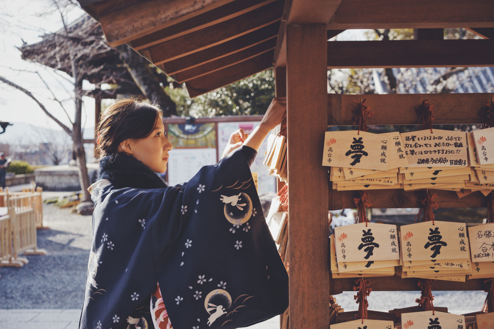 Sony a7 + Sony Sonnar T* FE 55mm F1.8 ZA sample photo. Kyoto wish photography