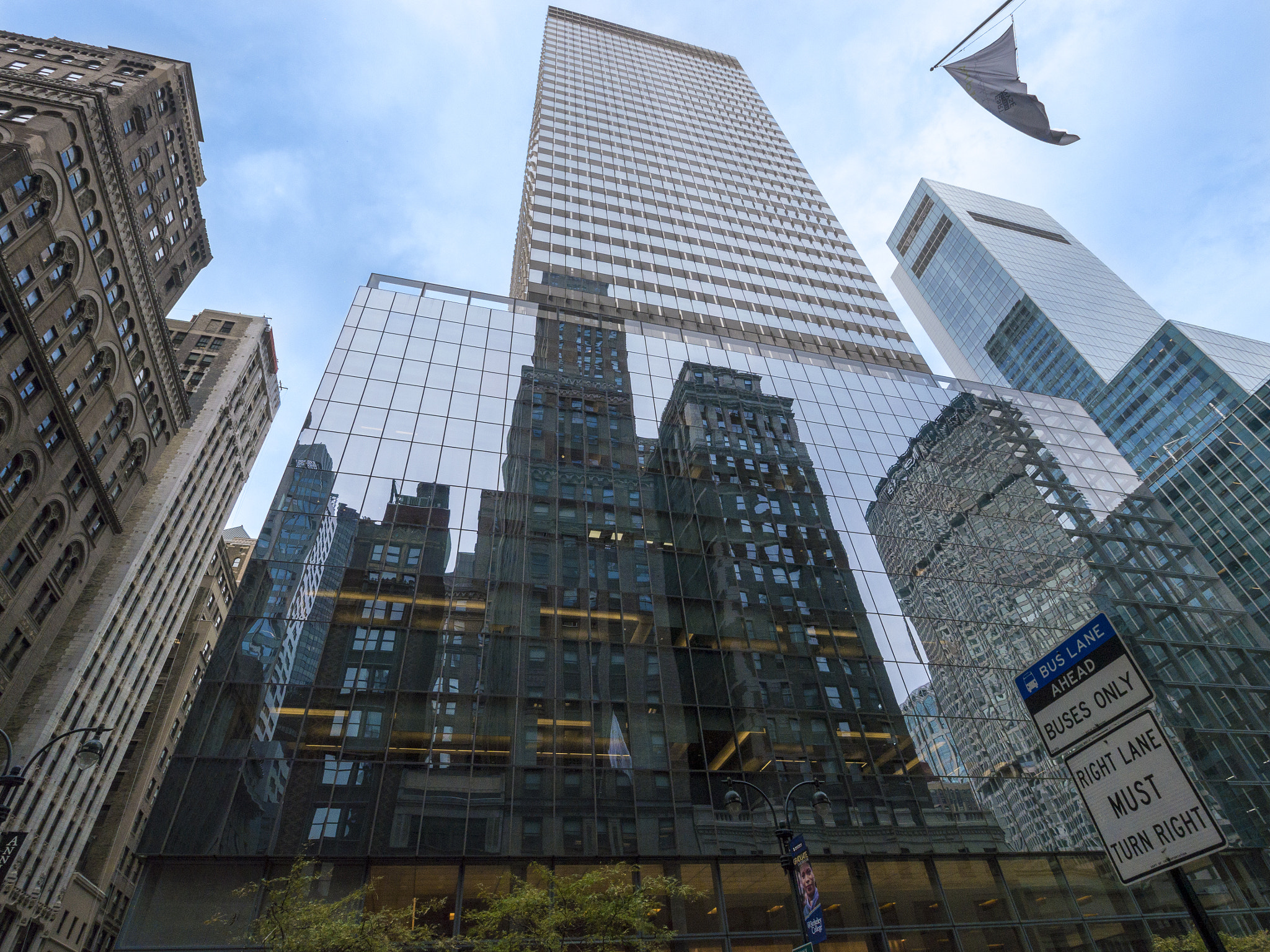 OLYMPUS M.9-18mm F4.0-5.6 sample photo. New york reflections photography