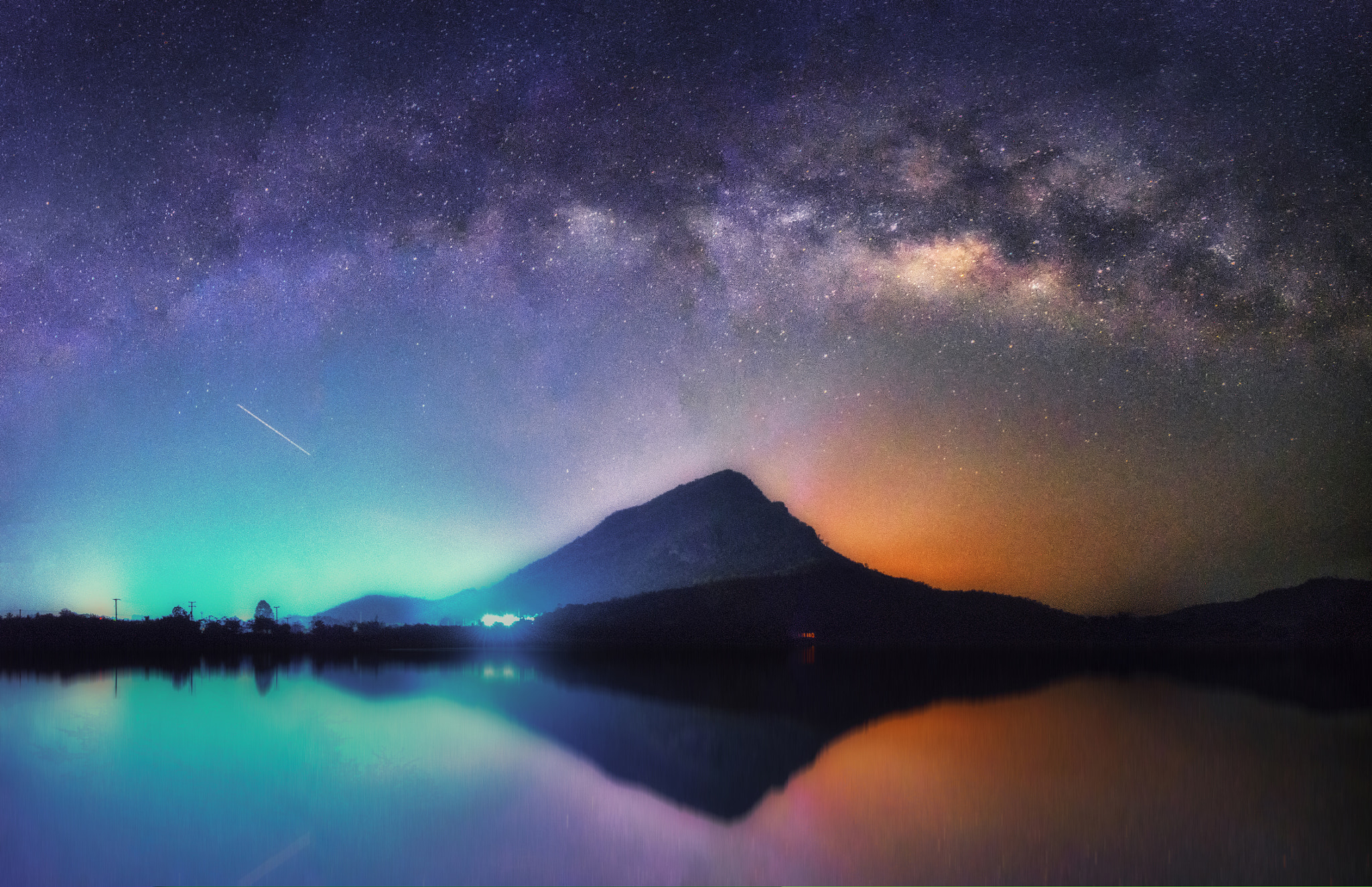 Nikon D7200 sample photo. Milky way photography
