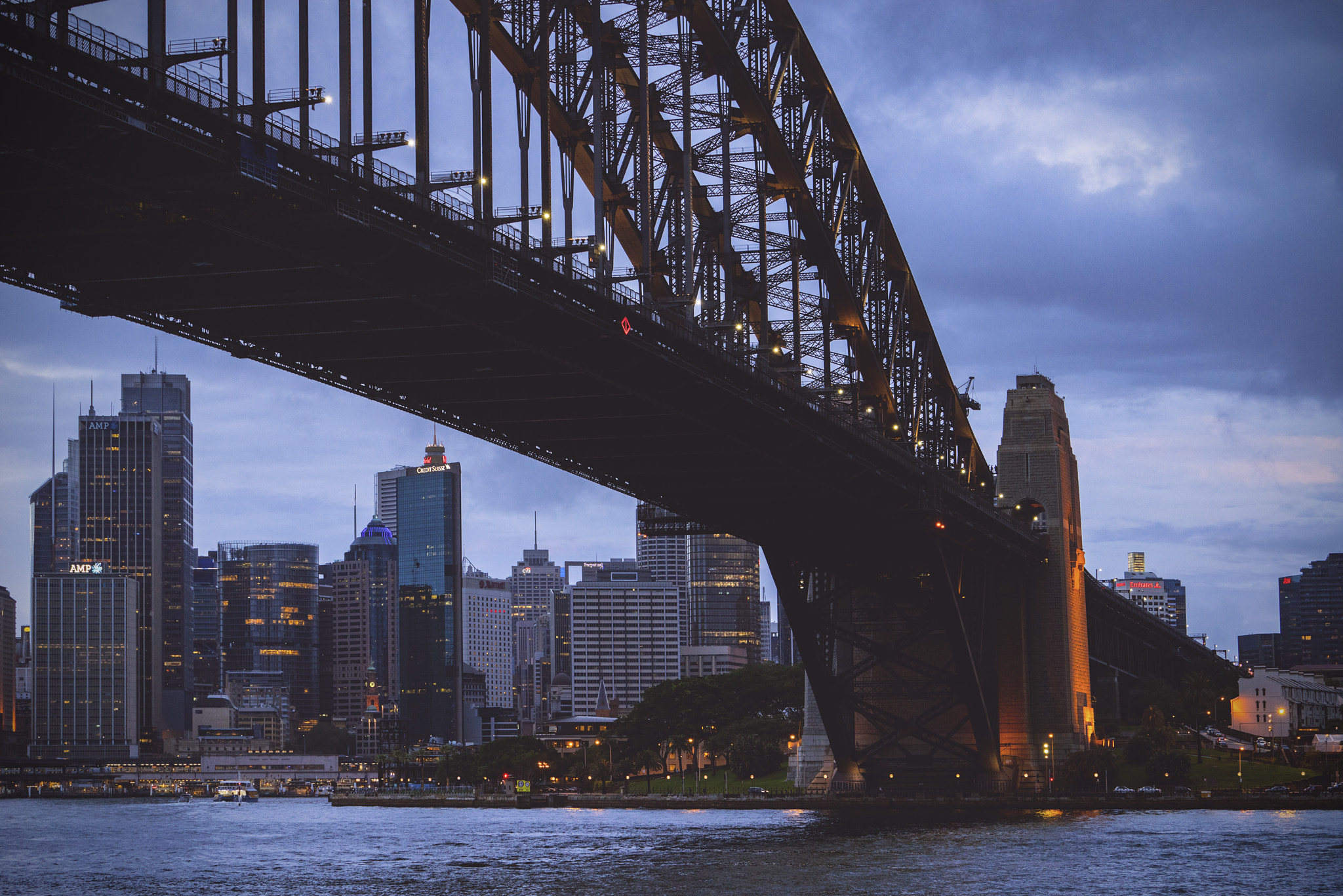 Sony a7R sample photo. Harbour bridge photography