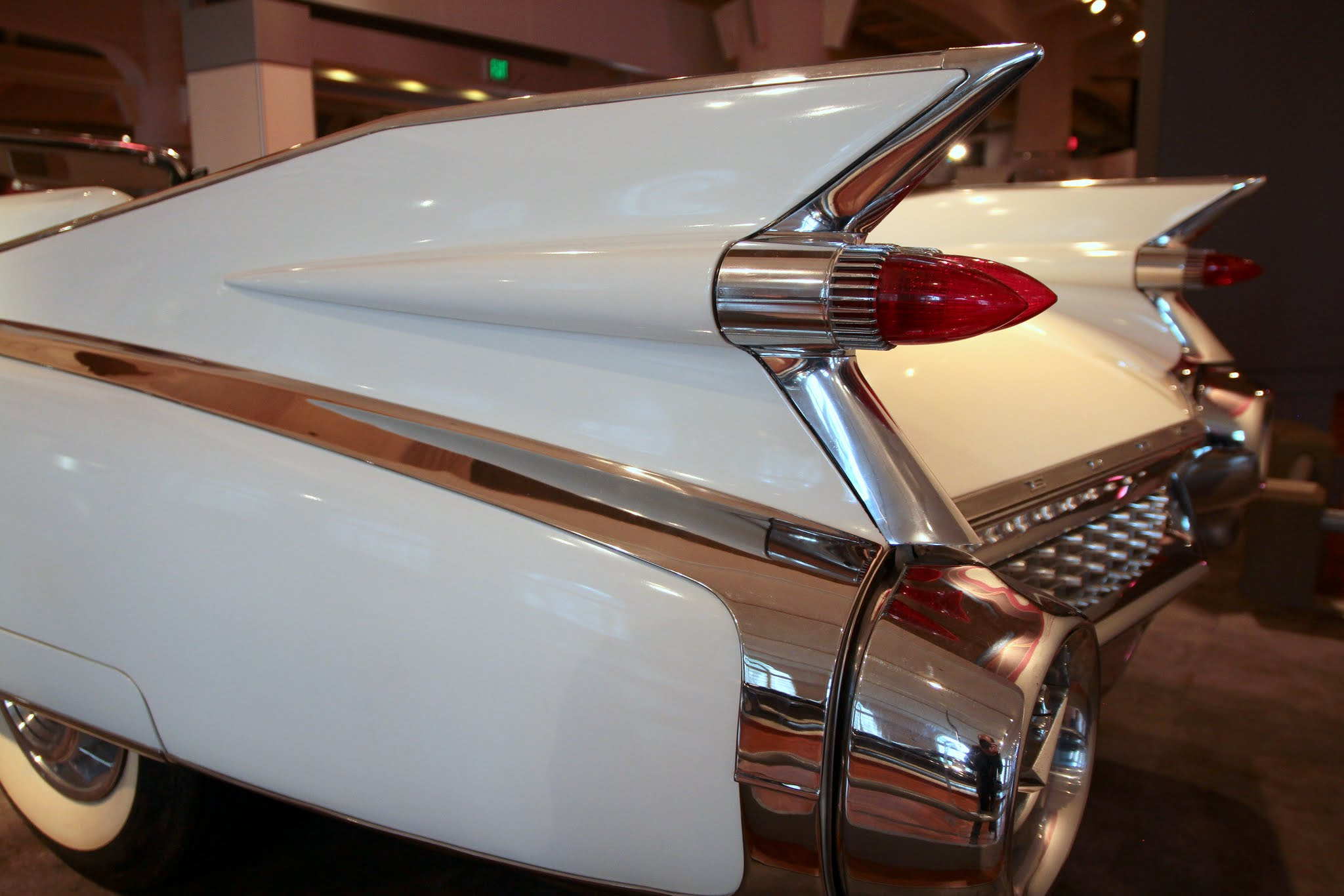 Sigma 17-70mm F2.8-4 DC Macro OS HSM sample photo. Rear lights cadillac eldorado 1959 photography