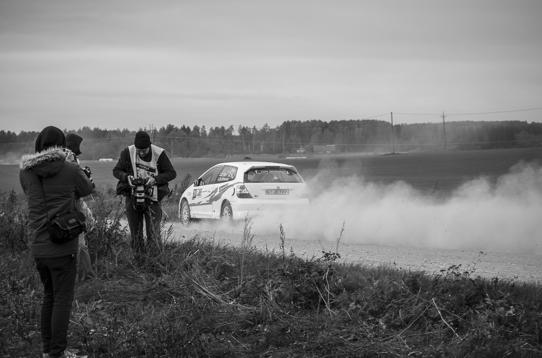 Pentax K-30 sample photo. Rally photography