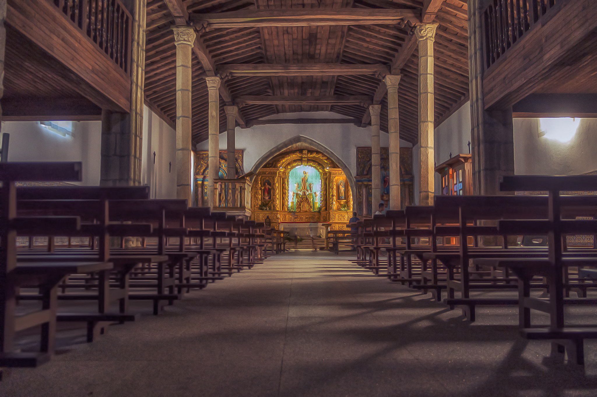 Fujifilm X-Pro1 + Fujifilm XF 18-55mm F2.8-4 R LM OIS sample photo. Old portuguese church photography