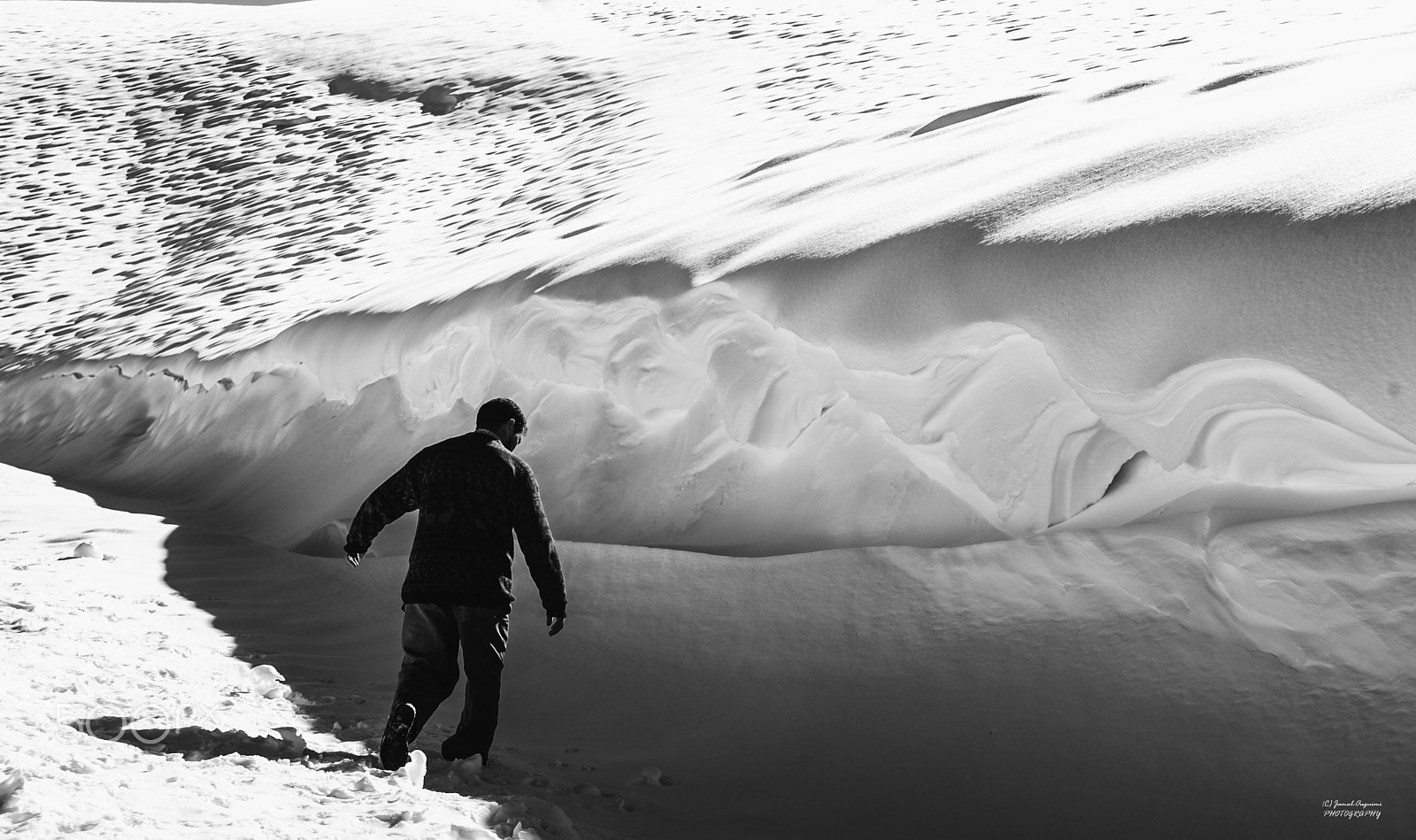Nikon D700 sample photo. Ice mountain photography
