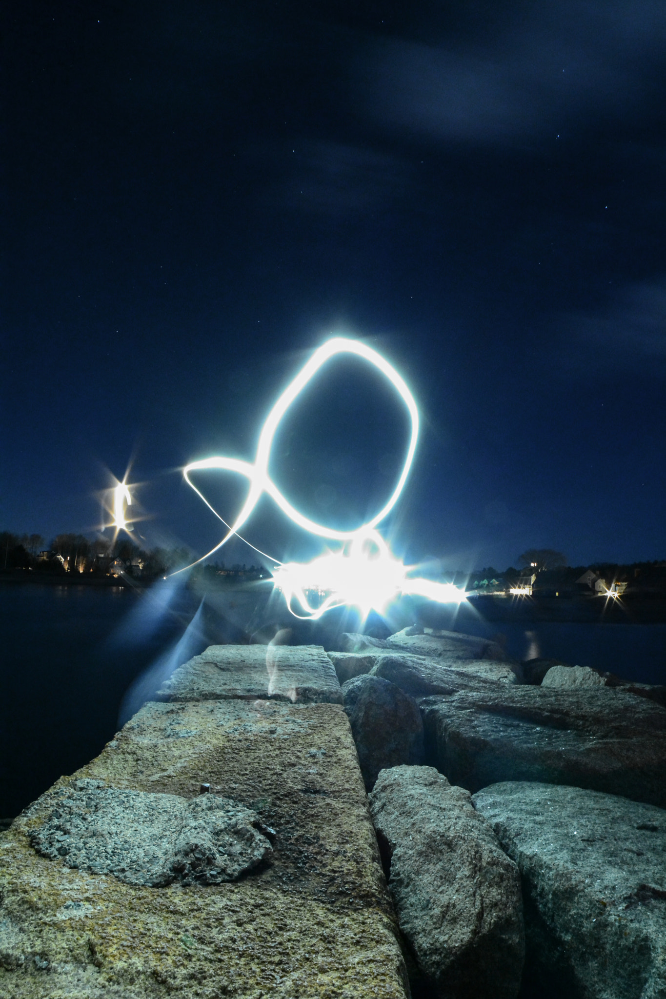 Samyang 14mm F2.8 ED AS IF UMC sample photo. Jetty squiggles photography