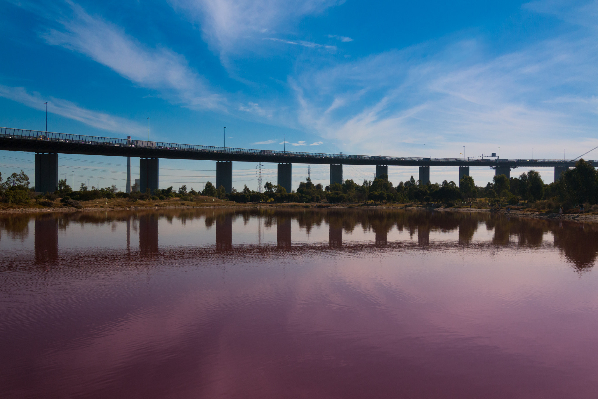Tokina AT-X Pro 12-24mm F4 (IF) DX sample photo. Pink lake, melbourne photography