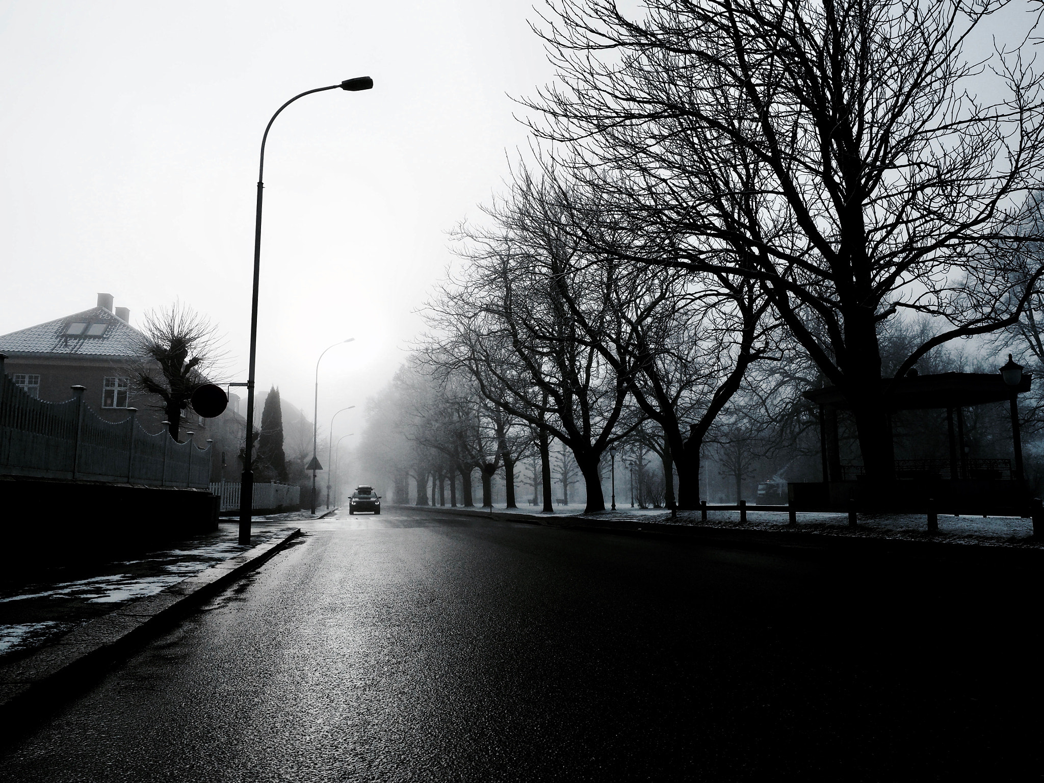 Olympus M.Zuiko Digital ED 12-40mm F2.8 Pro sample photo. Foggy day in fredrikstad photography