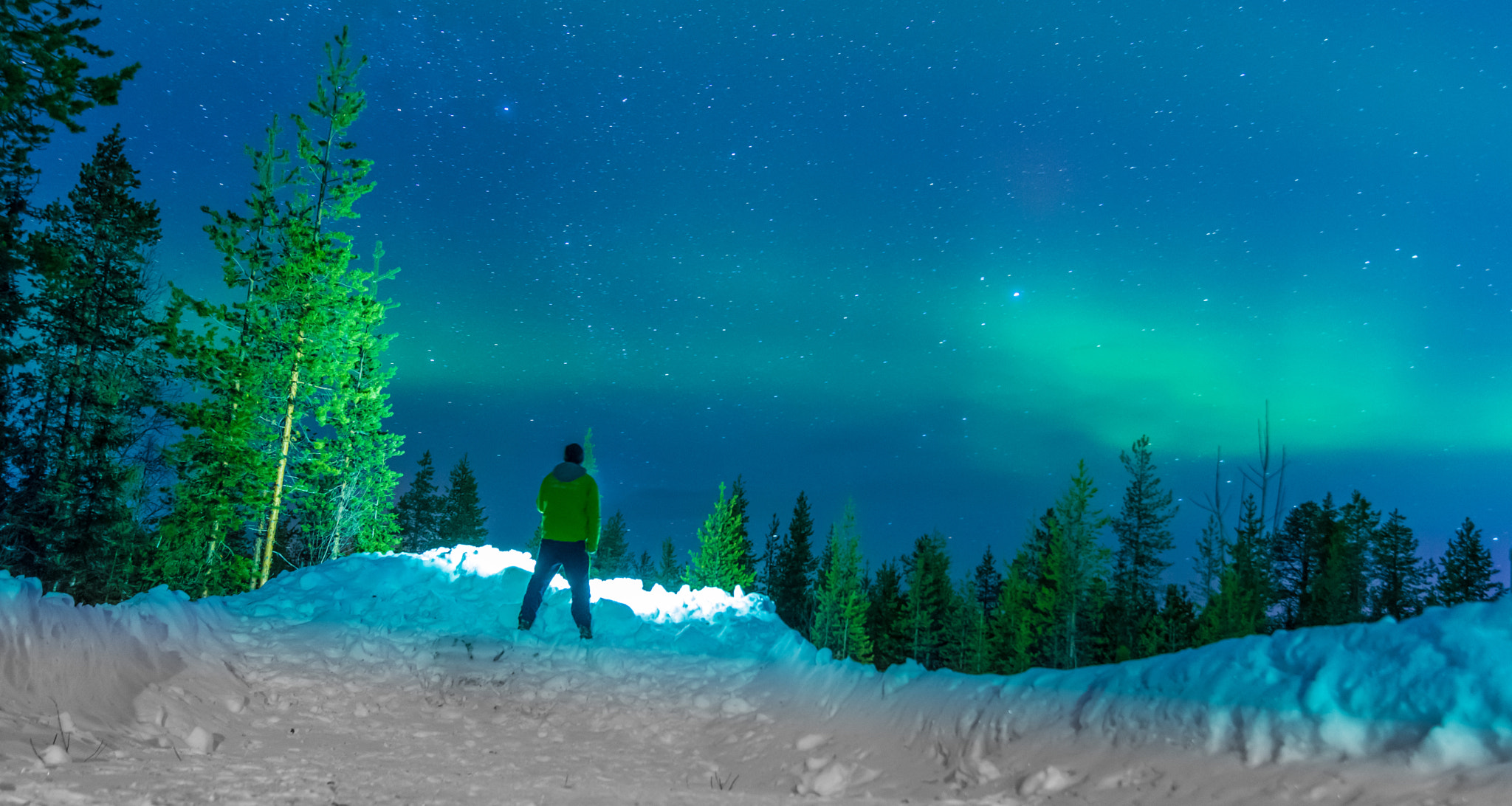 Nikon D7200 sample photo. Northern lights - levi - feb. 2017 photography