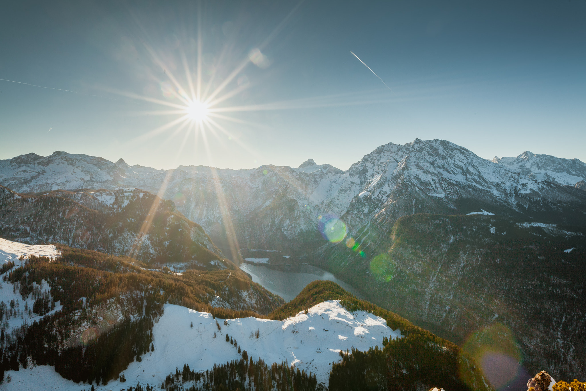 Sigma 20mm F1.4 DG HSM Art sample photo. Königsee von oben photography