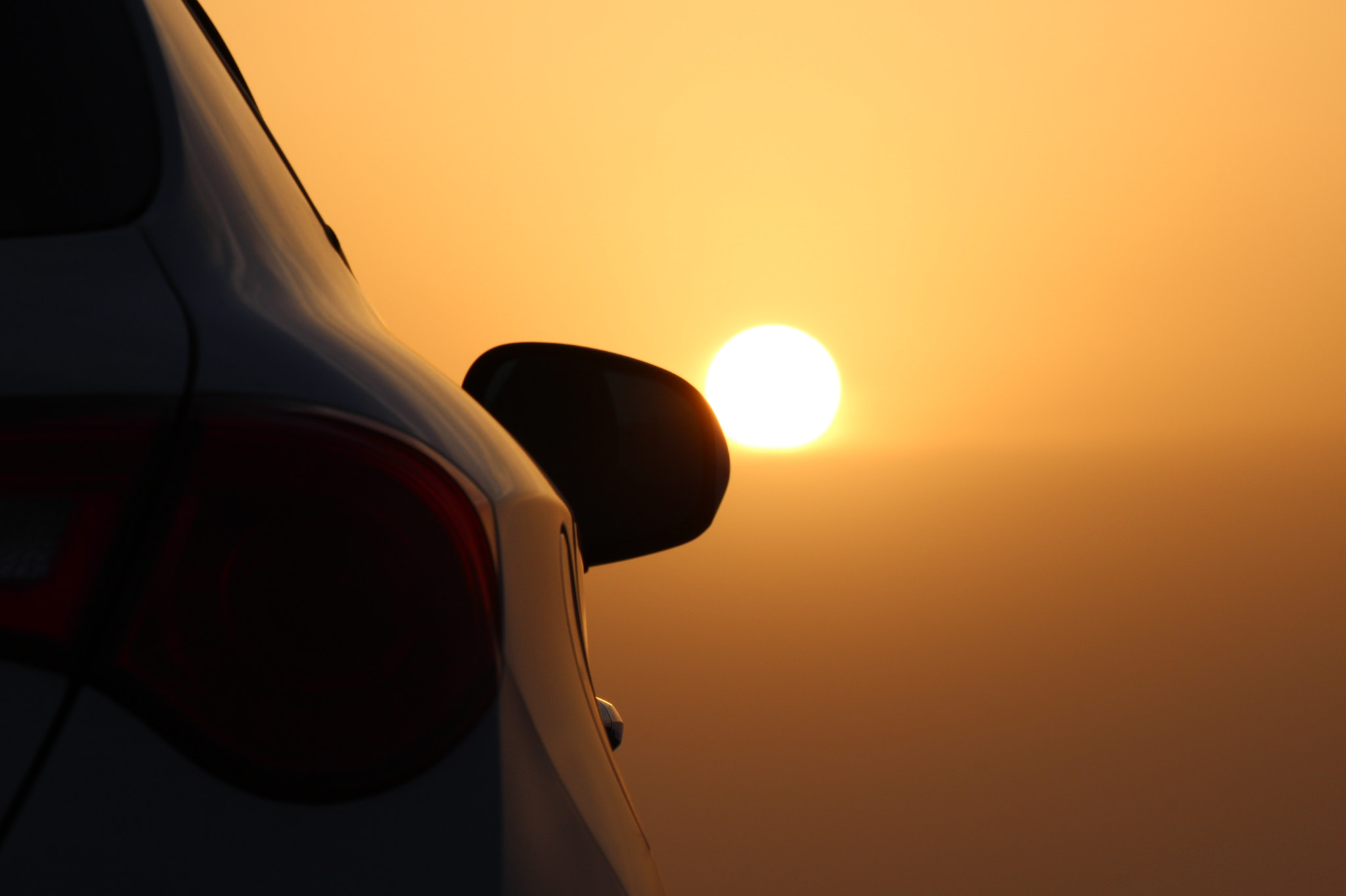 Tamron SP 35mm F1.8 Di VC USD sample photo. Sunset car photography