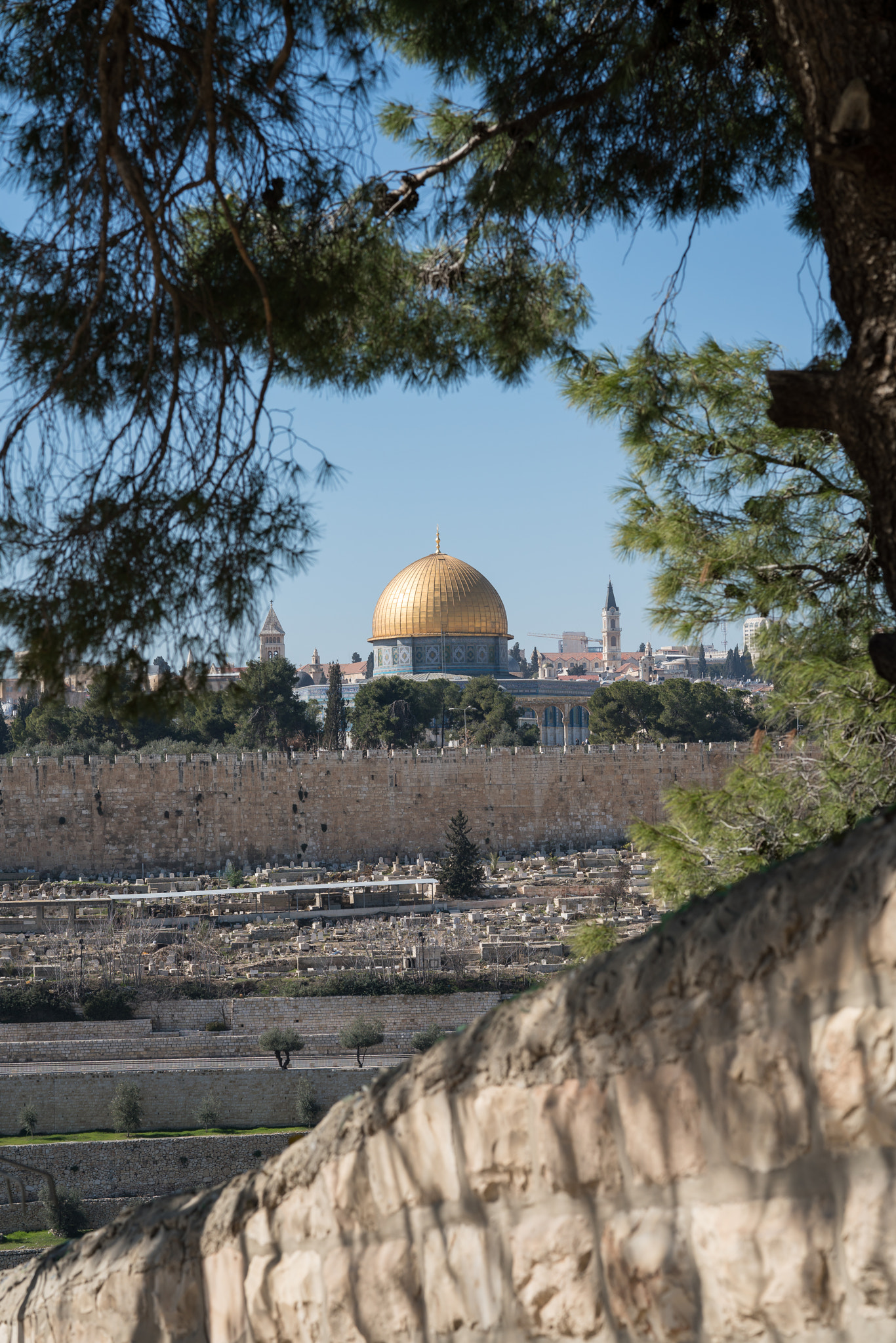 Sony FE 85mm F1.4 GM sample photo. Dome of the rock in jerusalem, israel photography