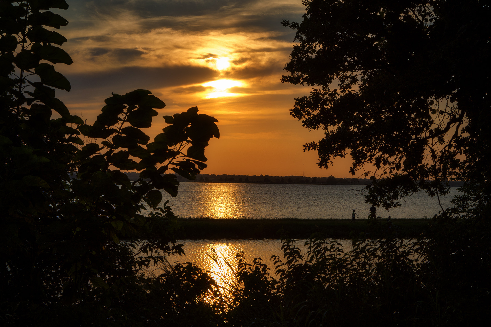 Canon EF 24-70mm F2.8L USM sample photo. Silhouette sunset photography