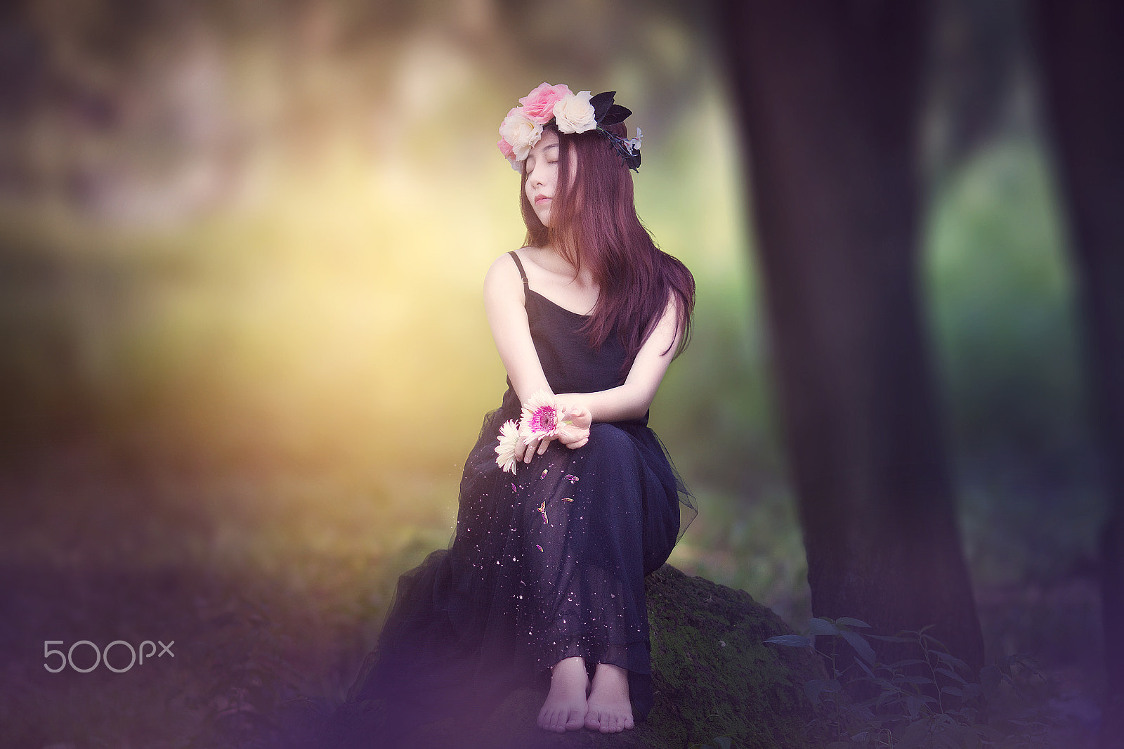 Canon EOS 60D + Canon EF 135mm F2L USM sample photo. Fairy photography