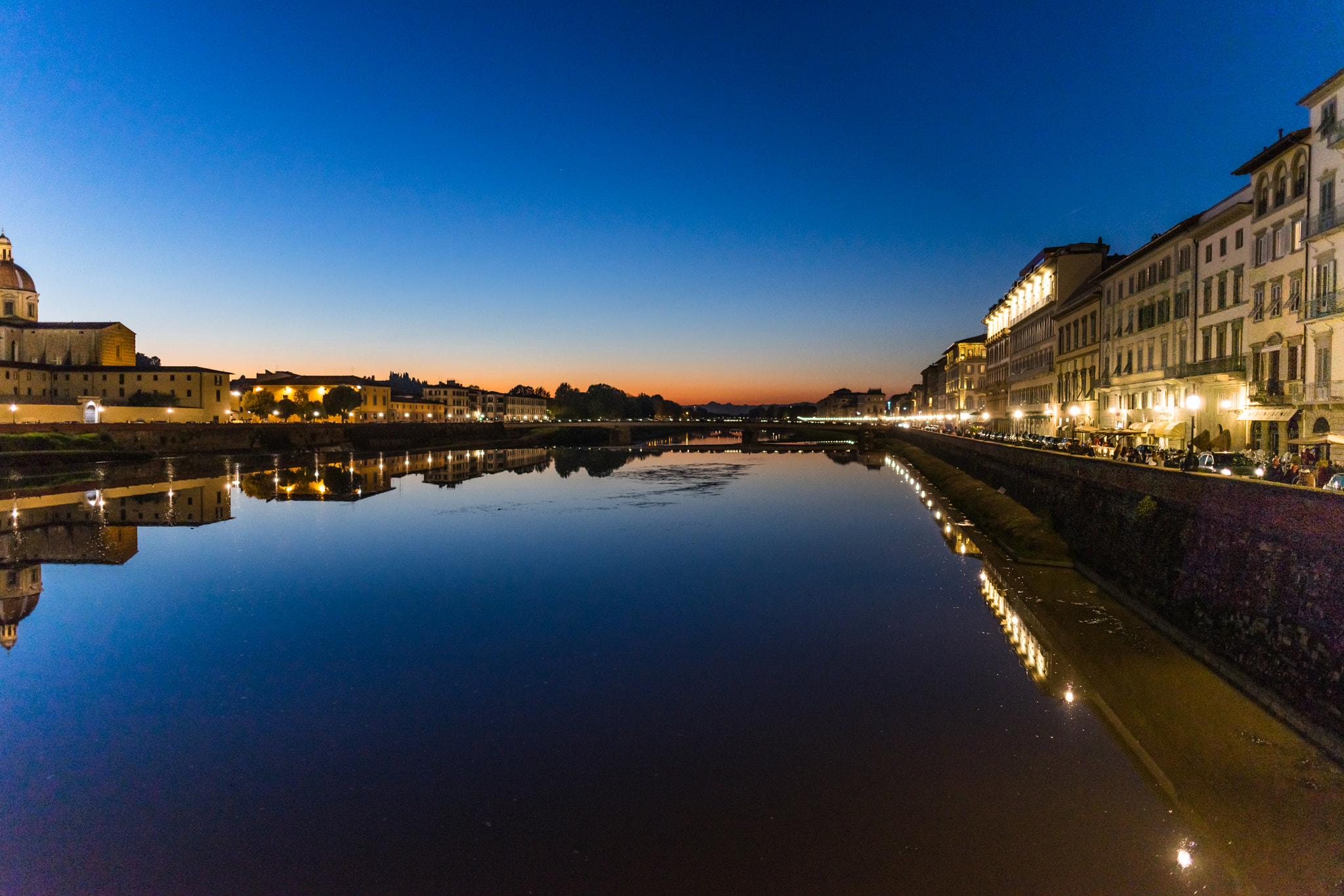 Sony a7 II sample photo. Florence reflection photography