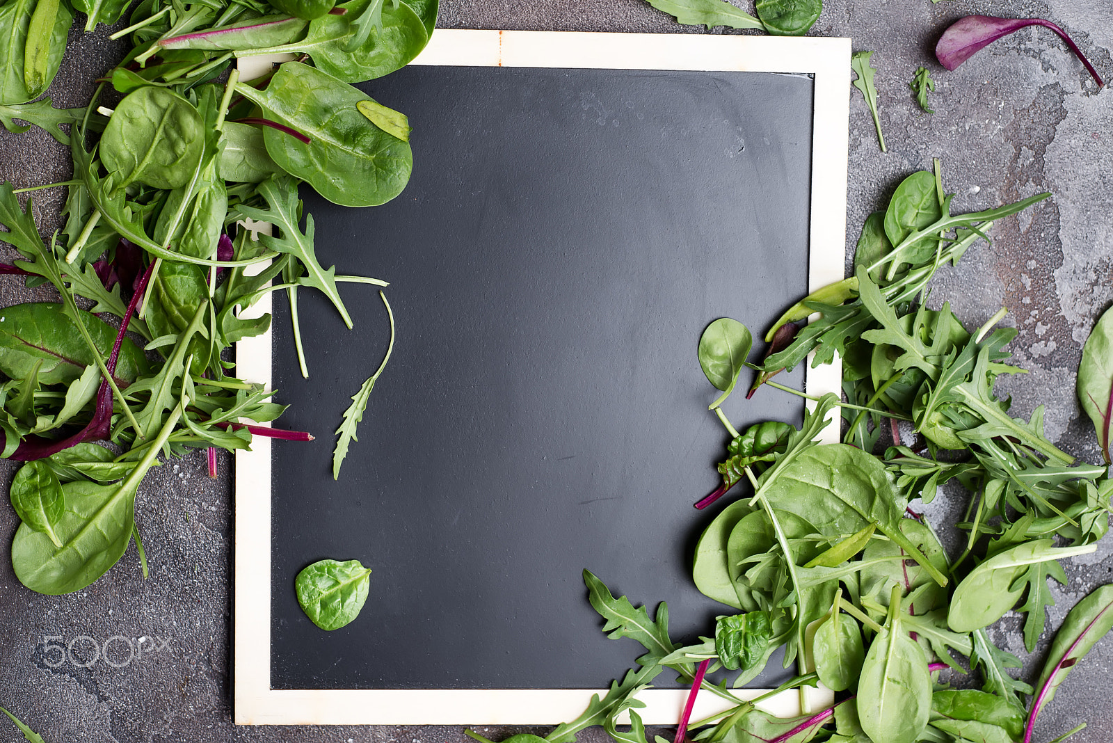 Nikon D610 + AF Nikkor 50mm f/1.8 sample photo. Mixed salad leaves photography