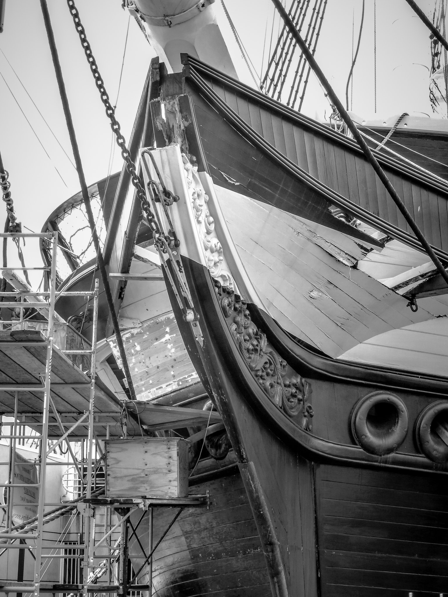 Olympus SZ-15,DZ-100 sample photo. Uss constellation under repair photography