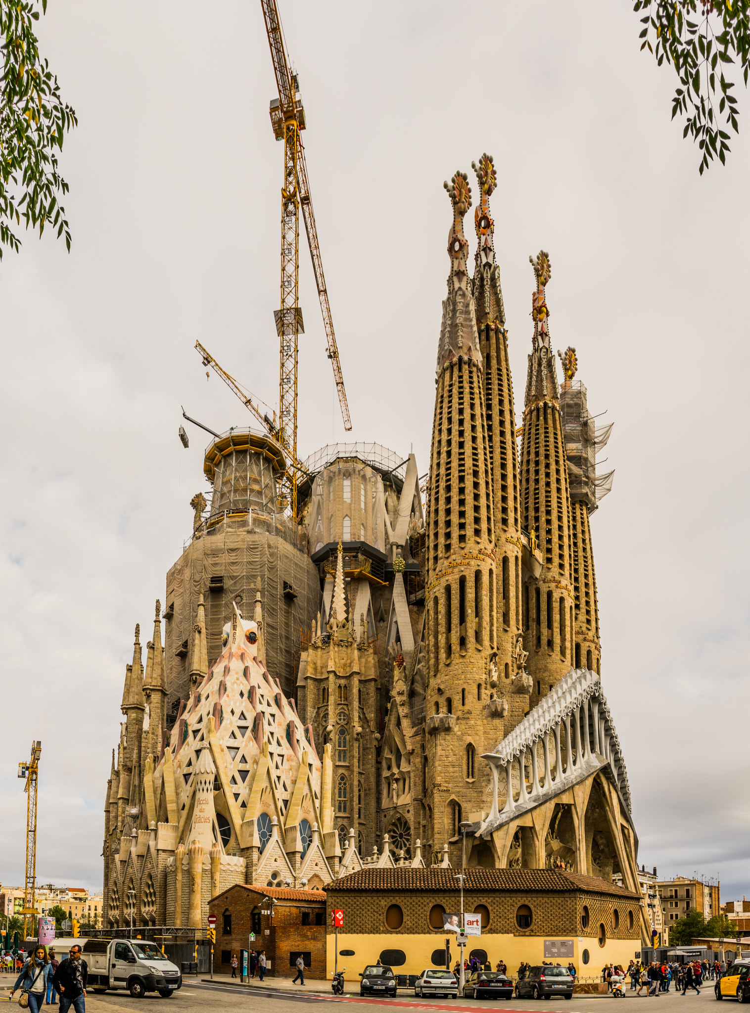 Sony a7 II sample photo. Sagrada familia photography