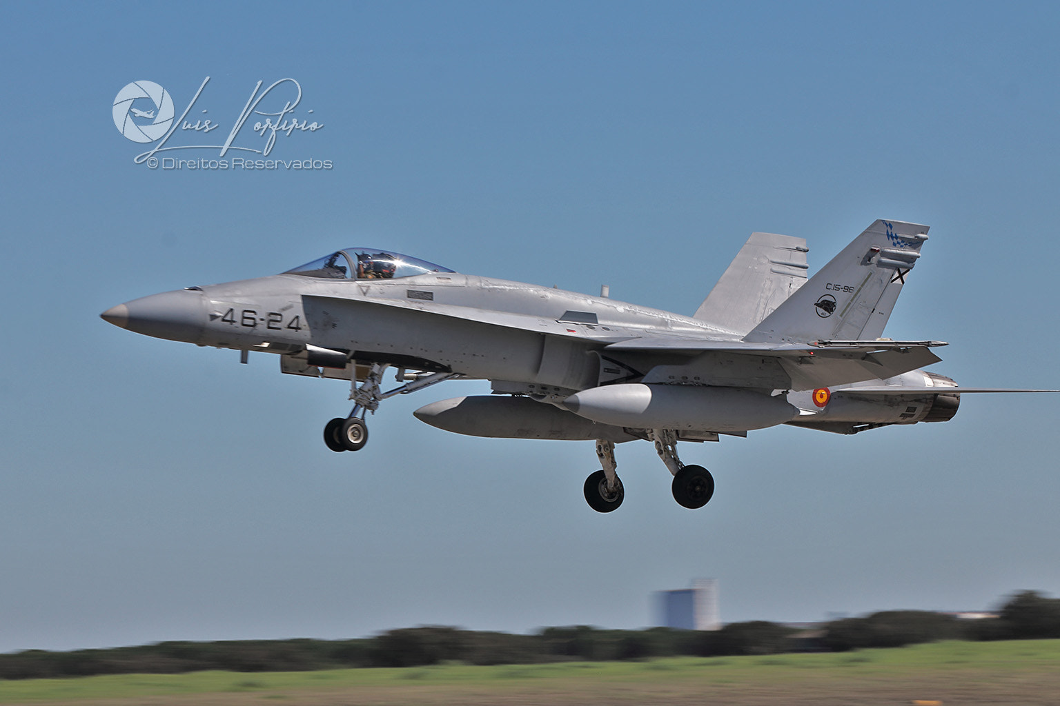 Canon EF 70-300mm F4-5.6L IS USM sample photo. Cmcdonnell douglas f a hornet spain air force photography