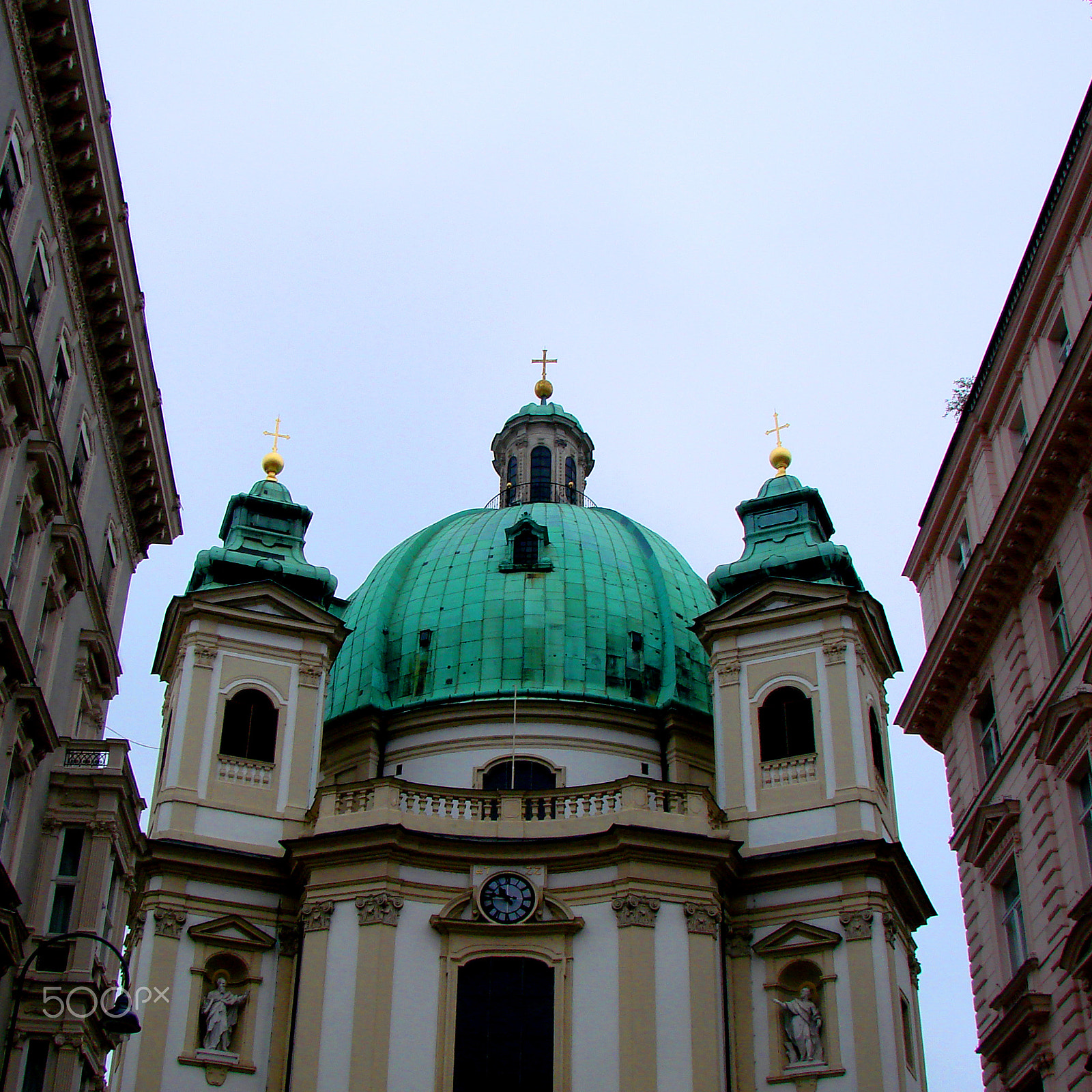 Sony DSC-H5 sample photo. Peterskirche, vienna (austria) photography