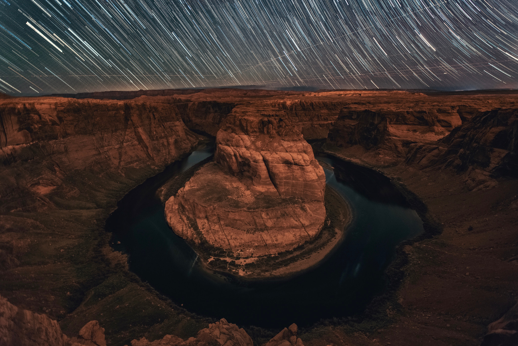 Sony a7R II + Canon EF 16-35mm F2.8L II USM sample photo. Horseshoe bend photography