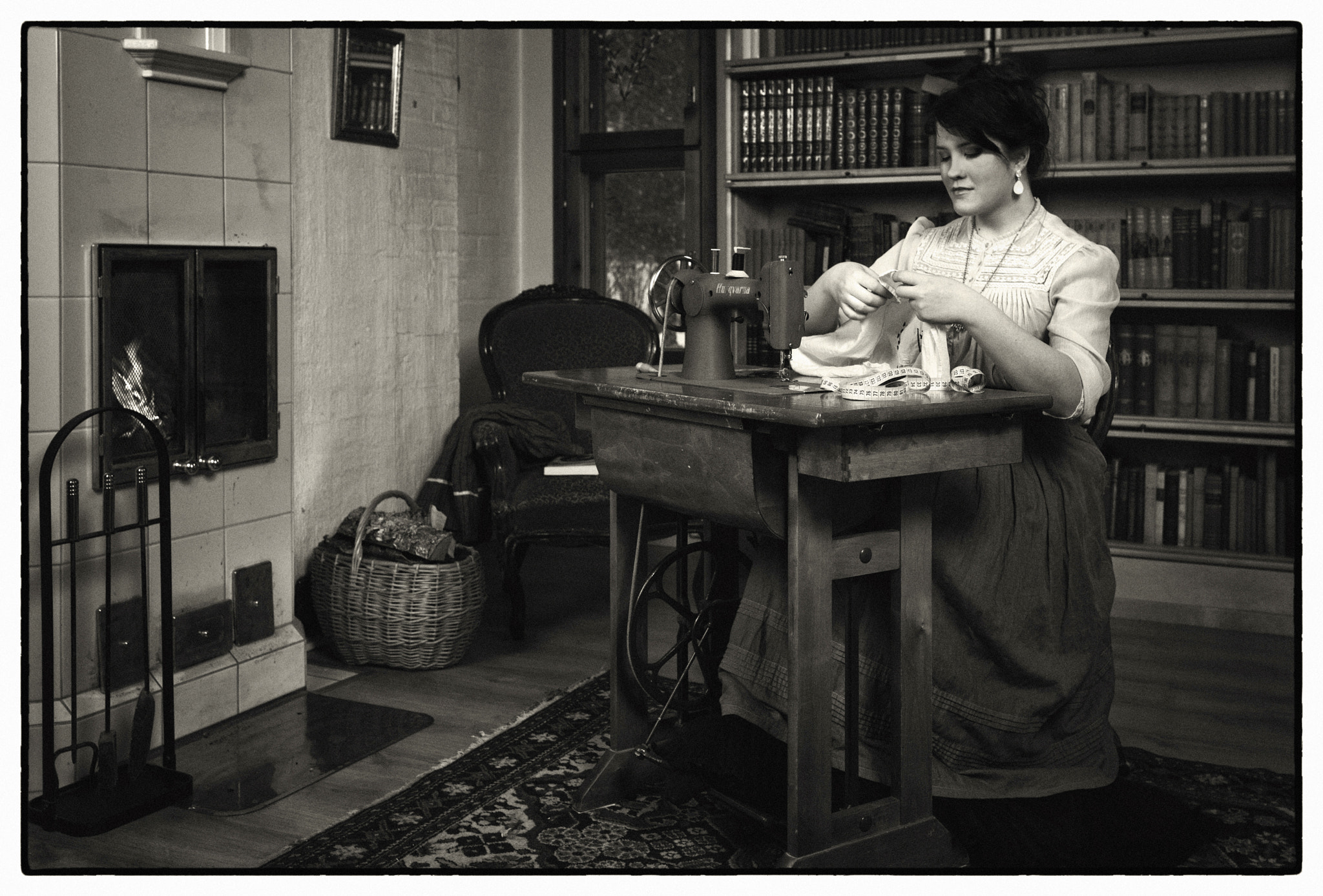Nikon D810 + Sigma 35mm F1.4 DG HSM Art sample photo. Seamstress photography
