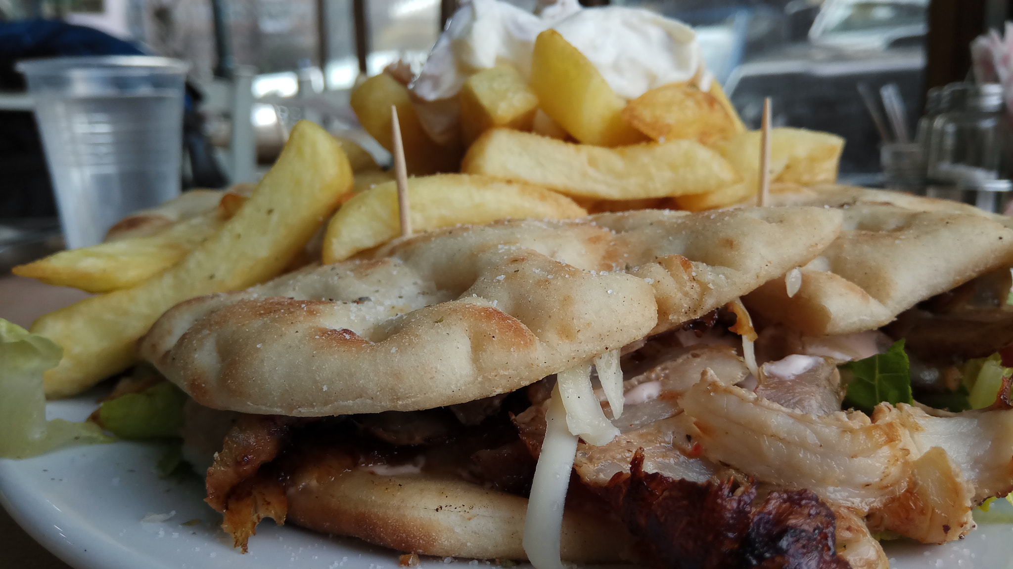 Xiaomi Redmi Pro sample photo. Greek foodporn photography