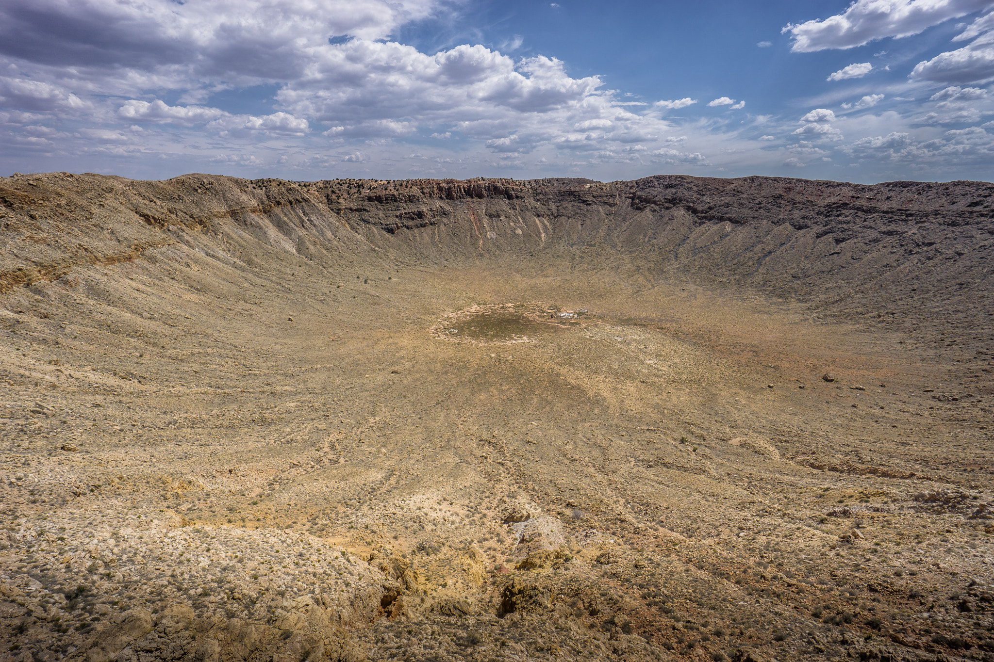 Sony a6000 + Sony E 10-18mm F4 OSS sample photo. Meteor crater (arizona) photography