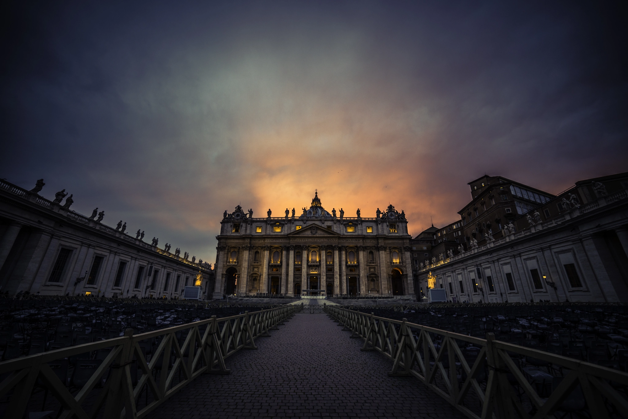 Samyang 14mm F2.8 ED AS IF UMC sample photo. St. peter's sunset photography