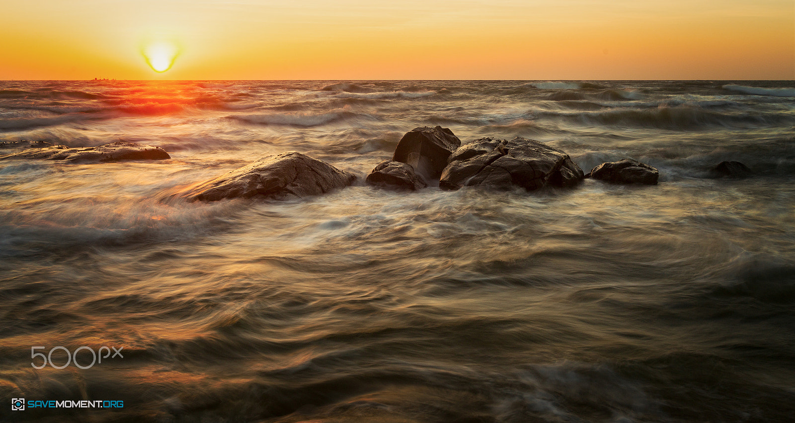 Canon EF 16-35mm F2.8L USM sample photo. Бурлящее море. Гоа photography