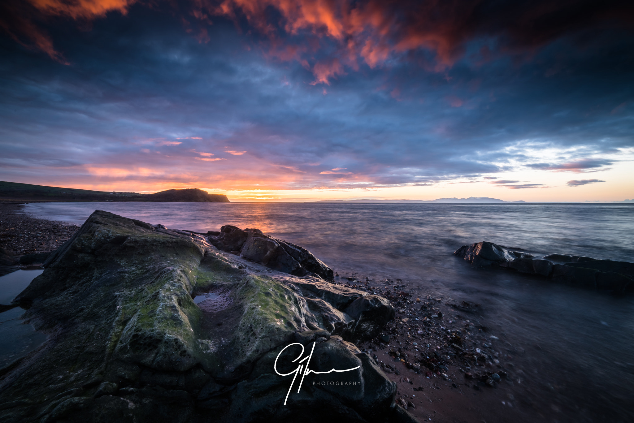 Samyang 14mm F2.8 ED AS IF UMC sample photo. Heads of ayr sunset (pt2) photography