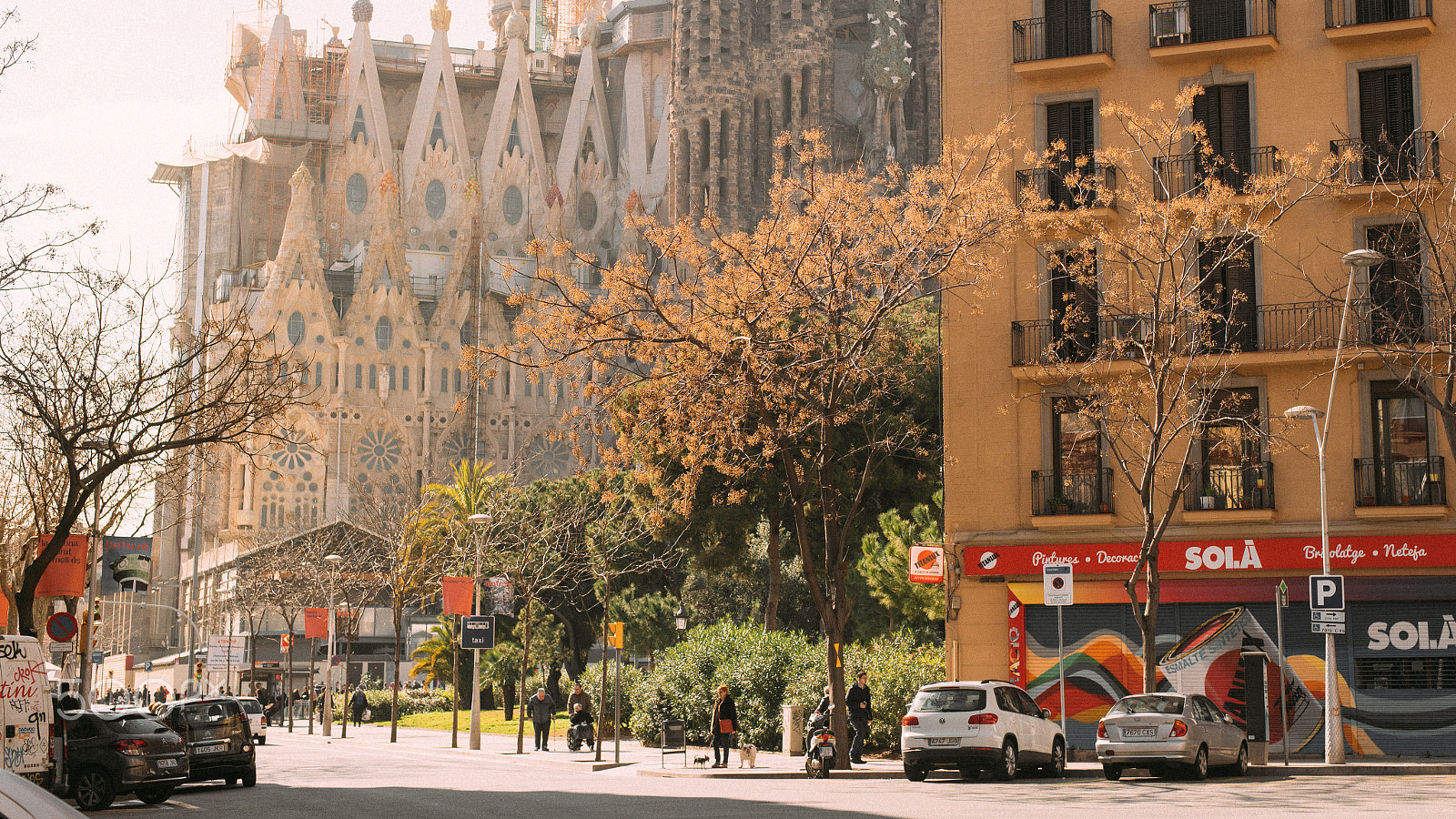 AF Nikkor 50mm f/1.4 sample photo. Barcelona photography