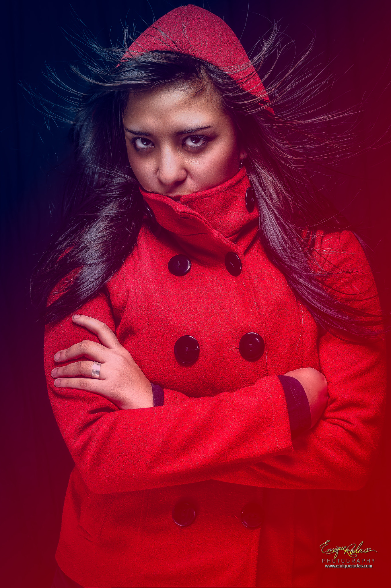 Nikon D700 + Nikon AF-S Nikkor 50mm F1.4G sample photo. Red and blue photography