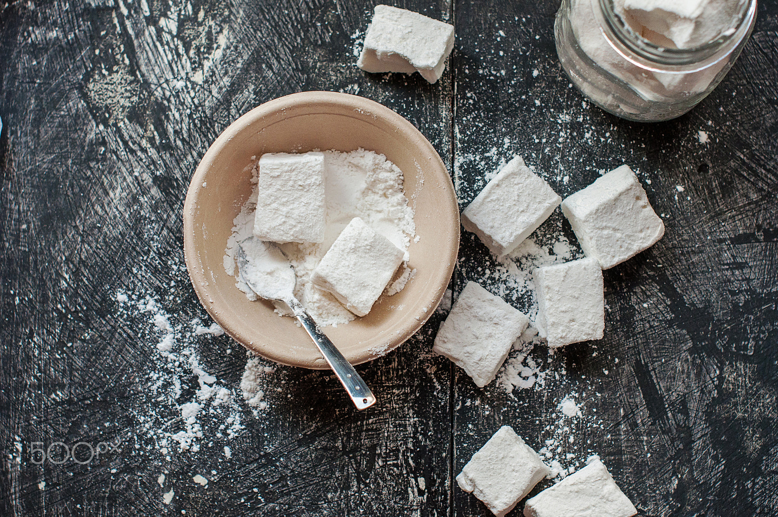 Nikon AF-S Nikkor 50mm F1.4G sample photo. Homemade marshmallow photography