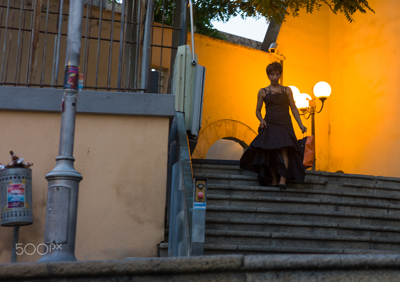 Leica M9 + Summicron-M 50mm f/2 (IV, V) sample photo. Woman in black photography