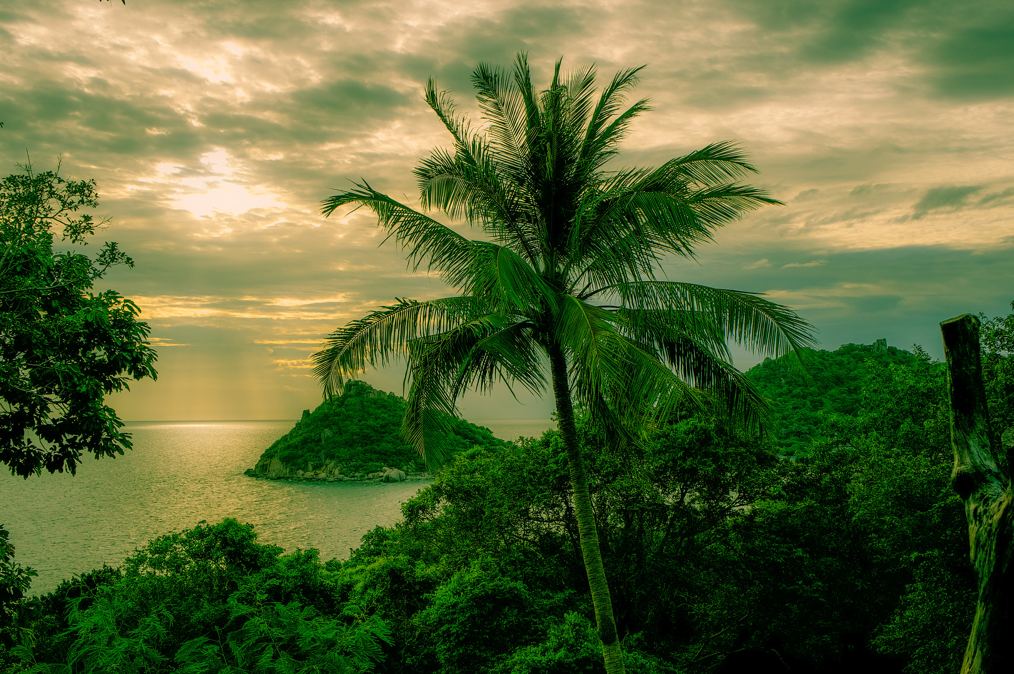 Sony Alpha NEX-5R sample photo. Koh tao dawn photography