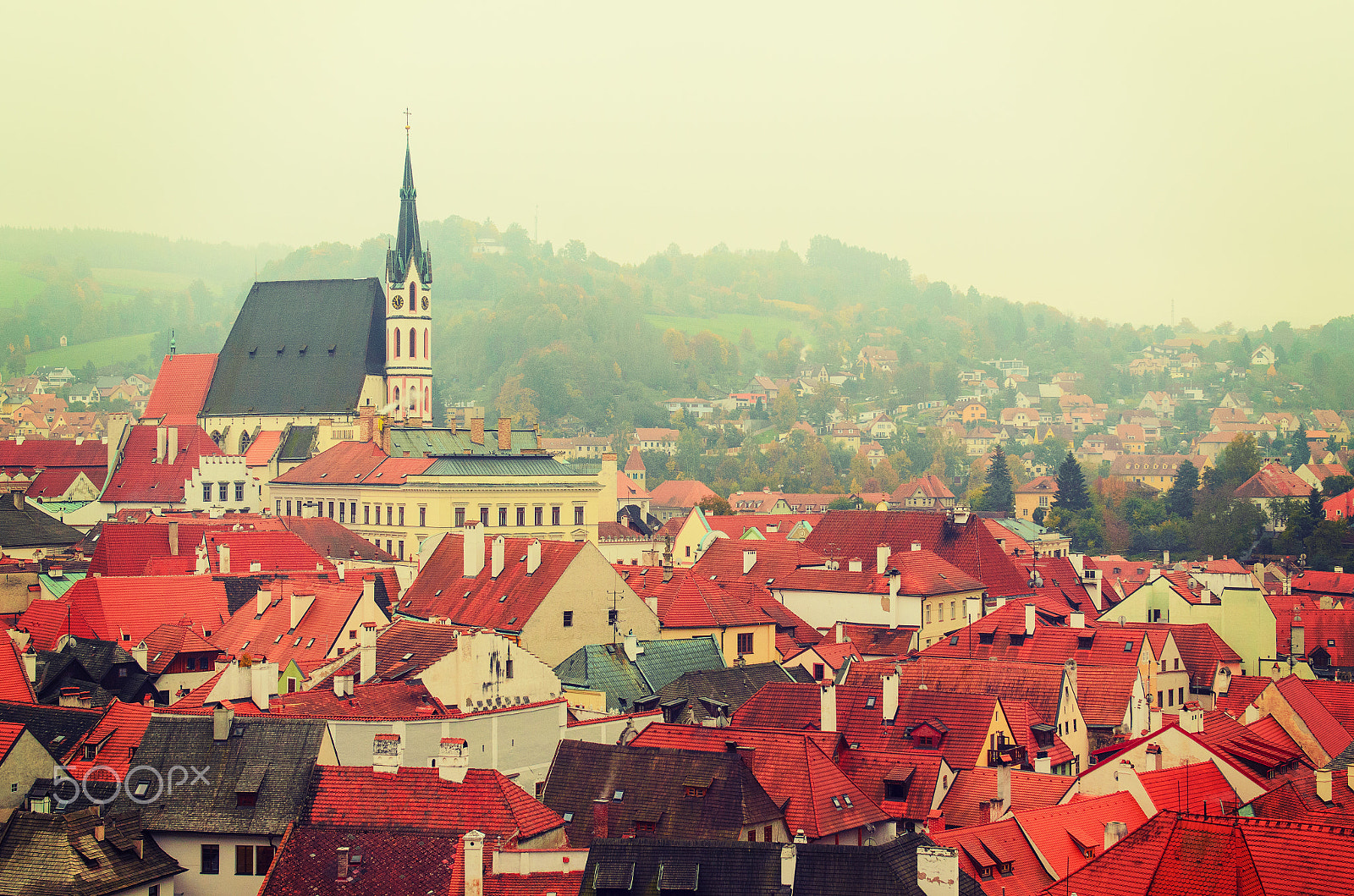 Nikon AF-S Nikkor 24-70mm F2.8G ED sample photo. Cesky krumlov town photography
