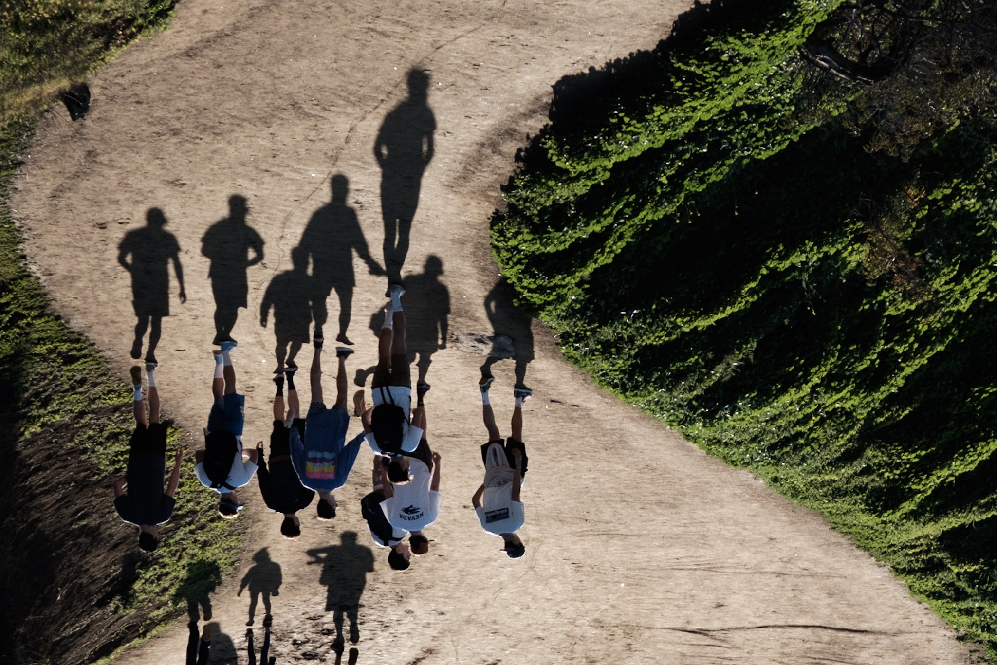 Fujifilm X-T1 + Fujifilm XC 50-230mm F4.5-6.7 OIS II sample photo. Shadows hiking photography