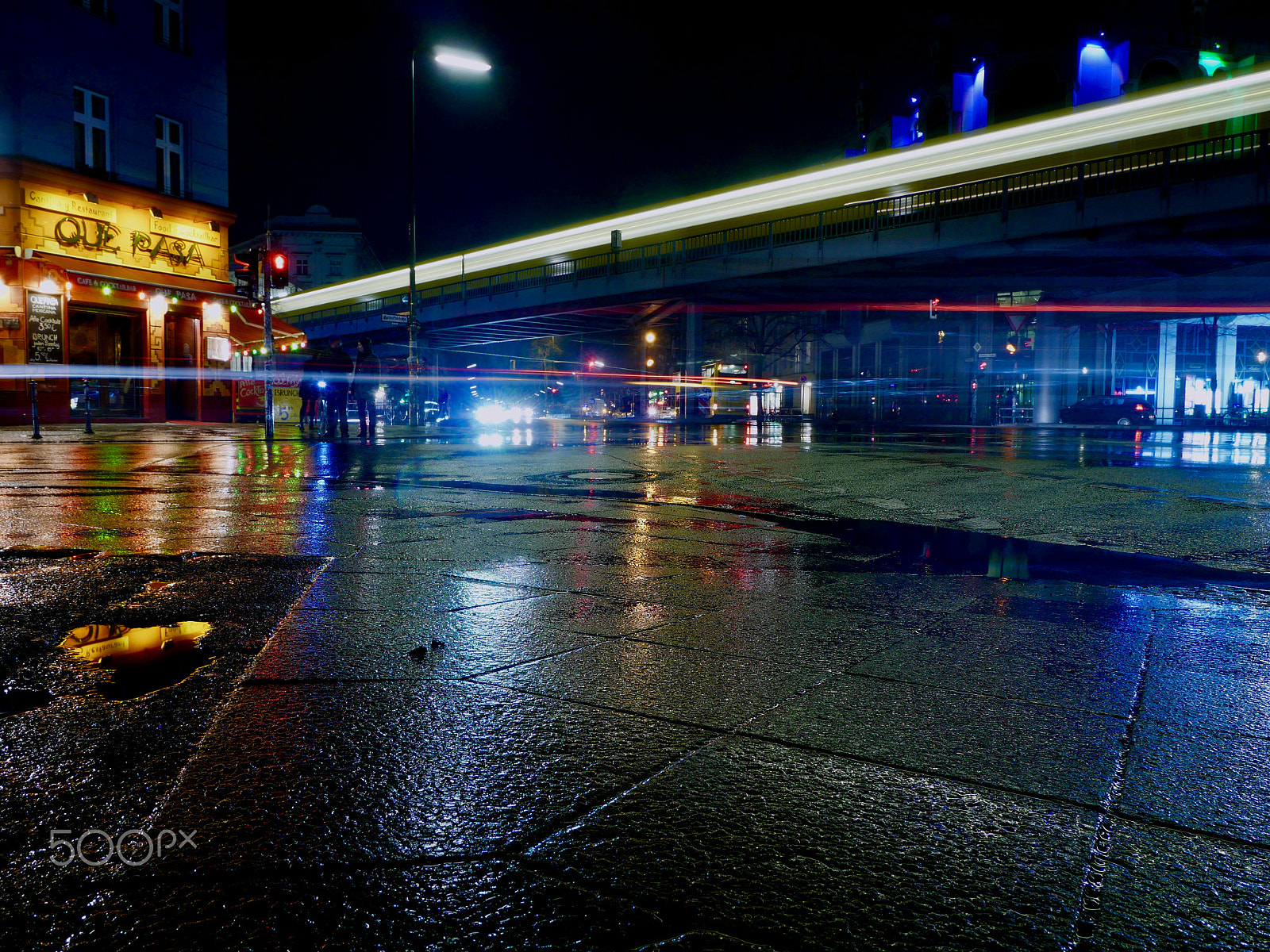 LUMIX G VARIO 12-60/F3.5-5.6 sample photo. Night walk - night light photography