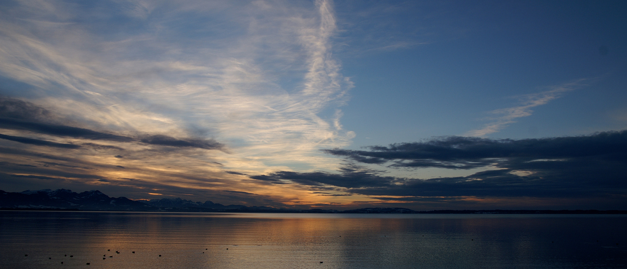 KONICA MINOLTA DYNAX 7D sample photo. Just after sunset  photography
