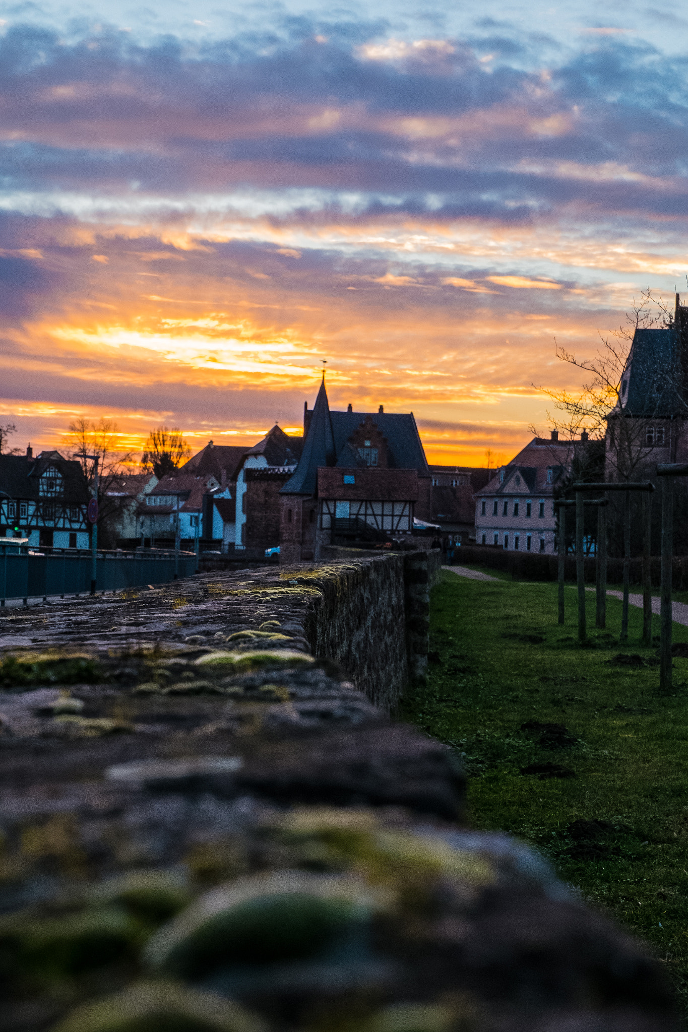 Fujifilm XC 16-50mm F3.5-5.6 OIS sample photo. Evening in büdingen photography