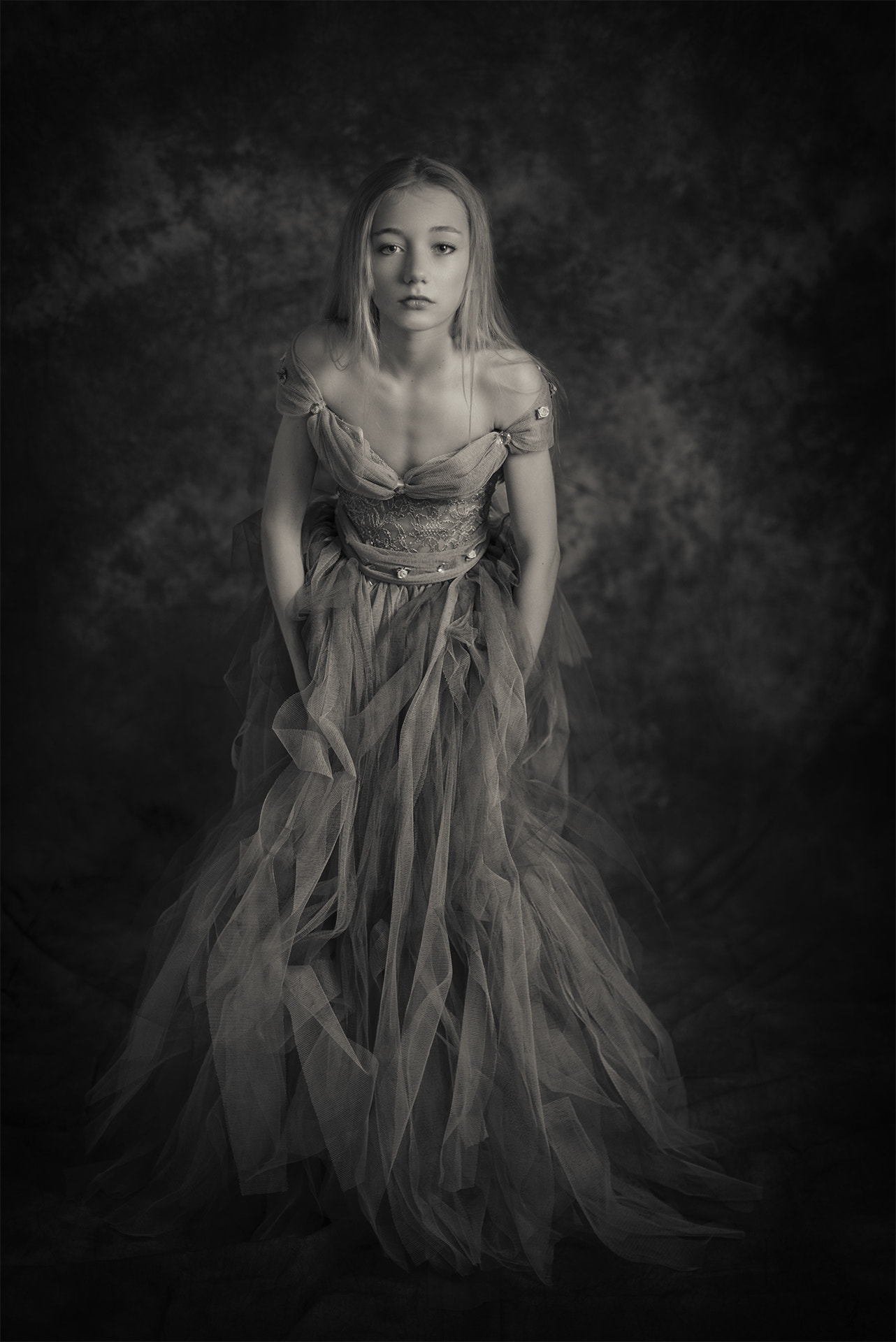 Nikon D600 + Nikon AF Nikkor 50mm F1.4D sample photo. Angel in tulle, platinum version. photography