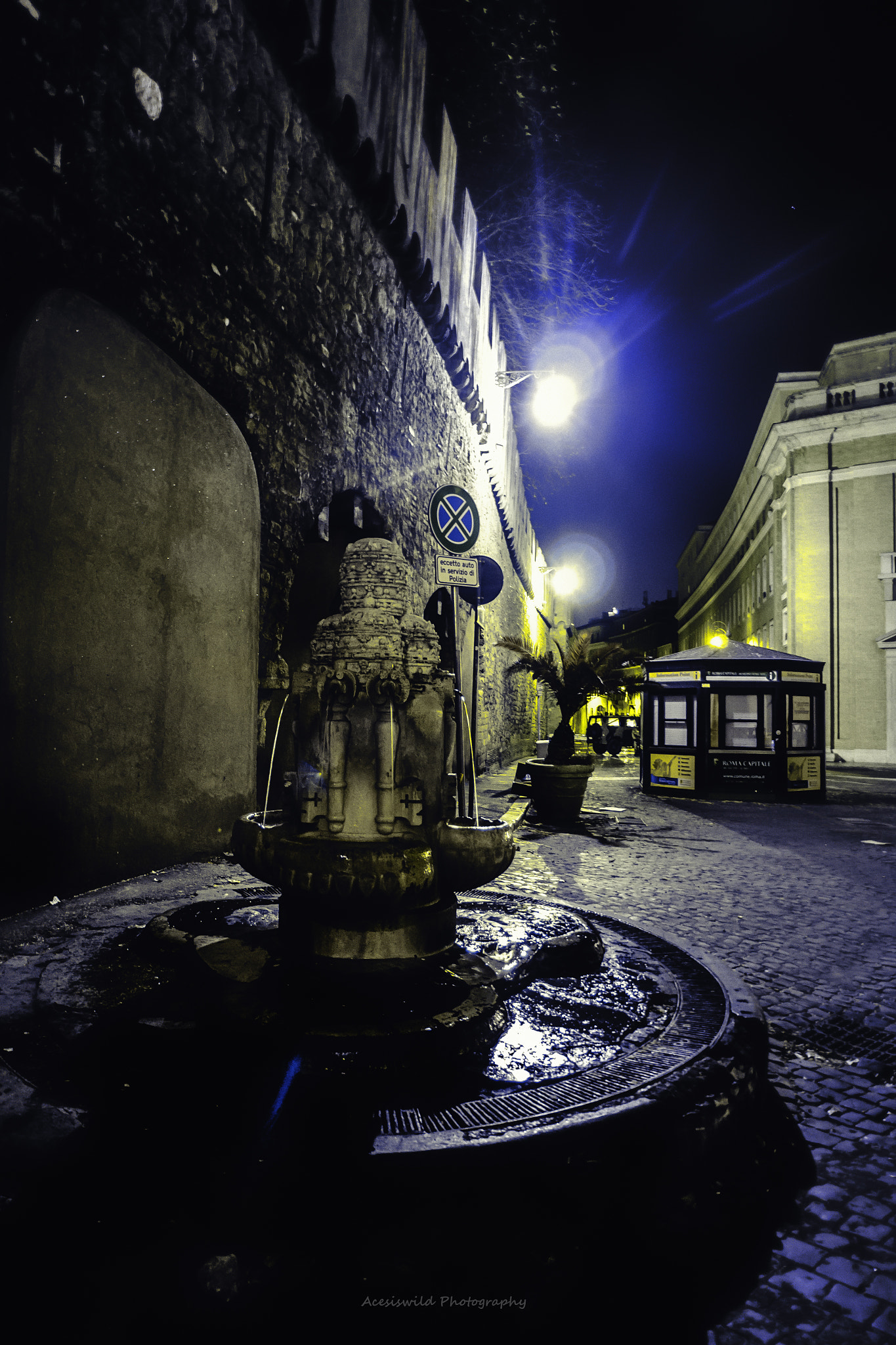 Fujifilm X-A1 sample photo. Water fountain photography