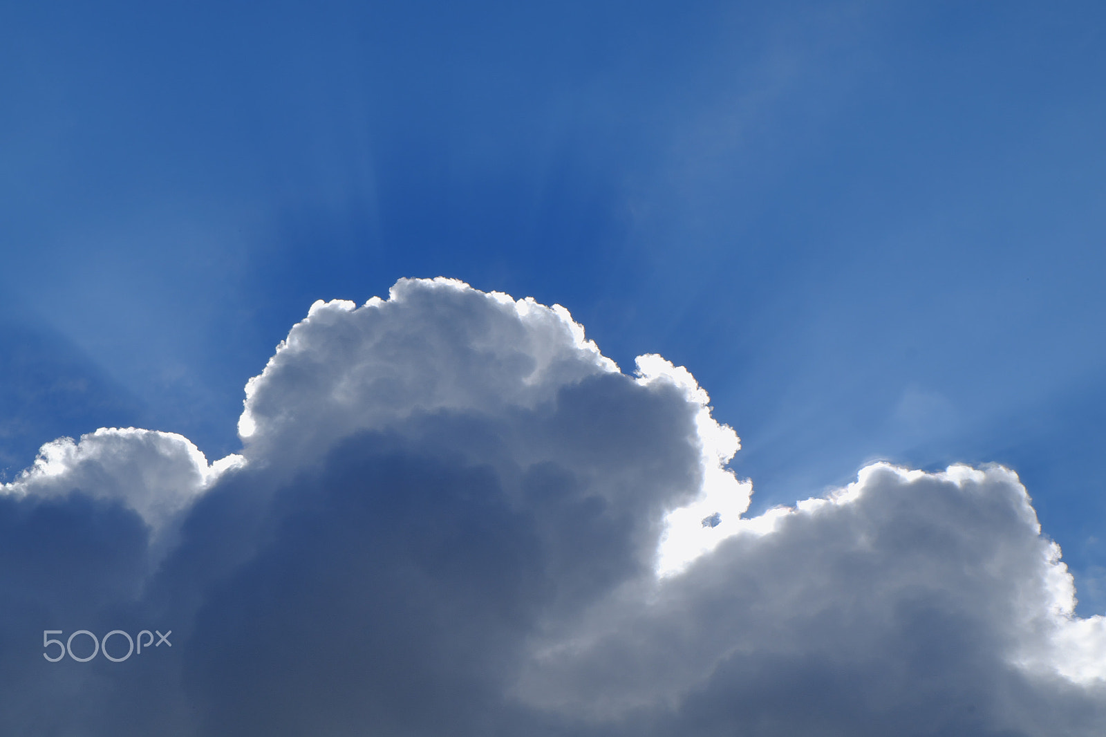 Fujifilm XC 16-50mm F3.5-5.6 OIS sample photo. Just a cloud photography