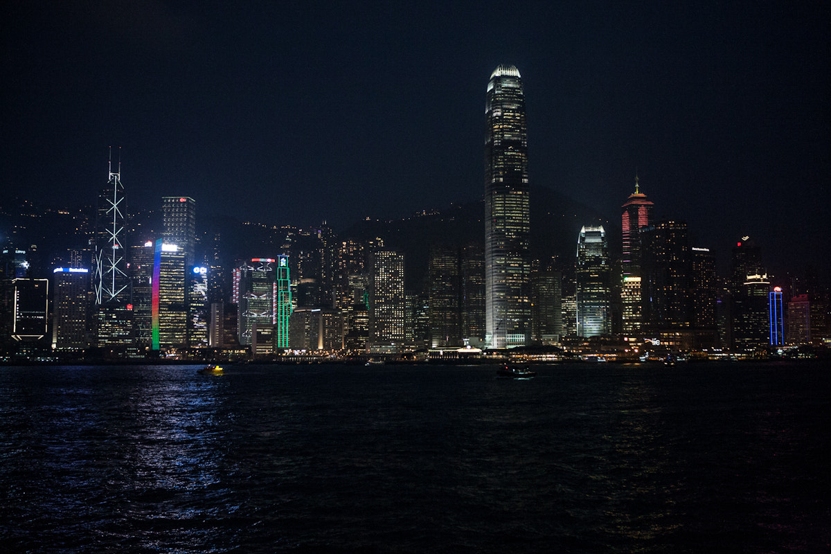 Canon EOS 5D + Canon EF 24-70mm F2.8L USM sample photo. Hong kong at night photography
