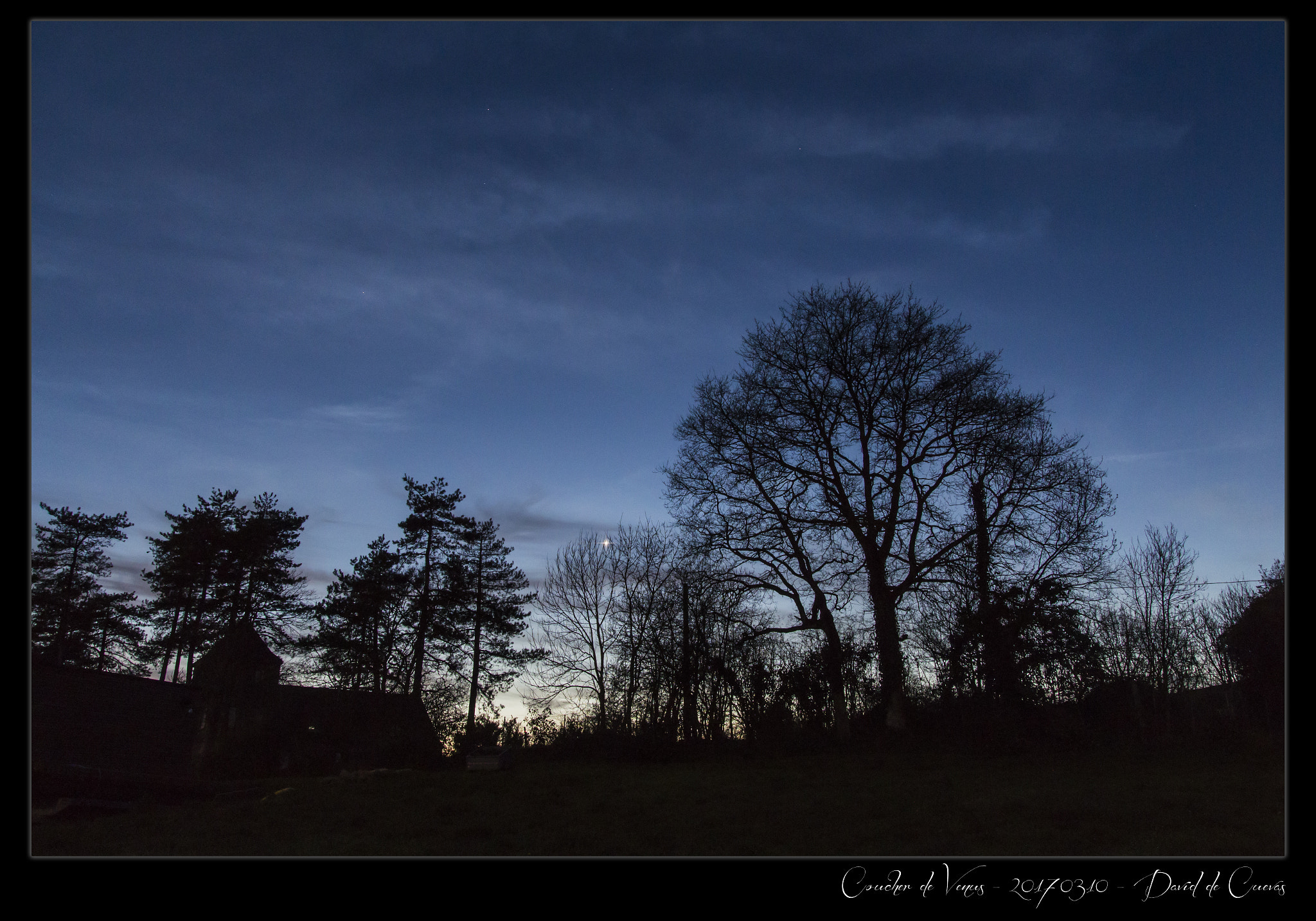Tamron SP AF 17-50mm F2.8 XR Di II LD Aspherical (IF) sample photo. Coucher de venus photography