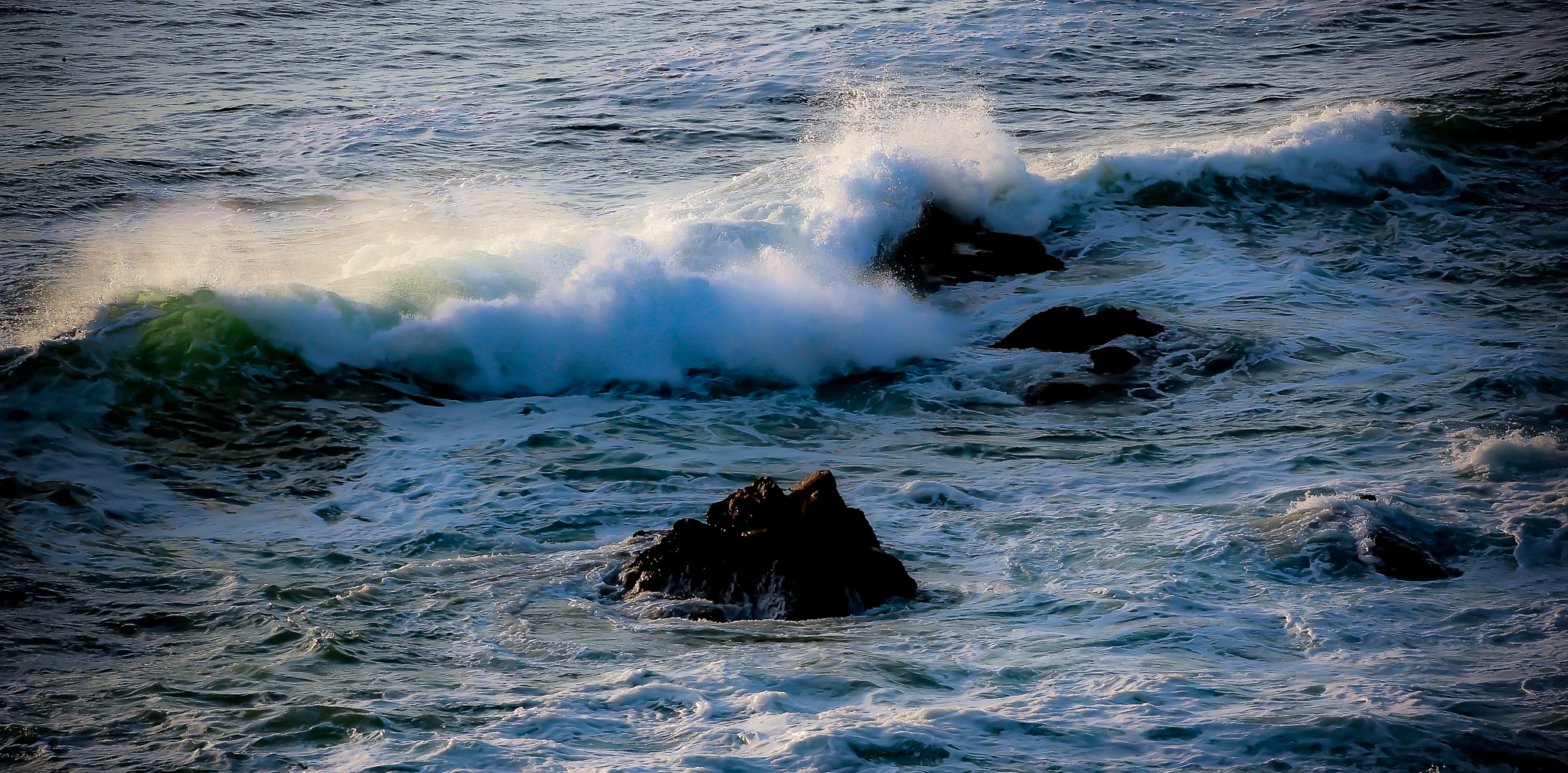 Canon EOS 600D (Rebel EOS T3i / EOS Kiss X5) + EF75-300mm f/4-5.6 sample photo. Waves of green photography