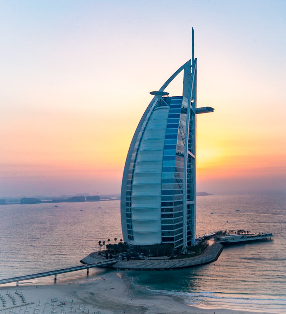 ZEISS Batis 18mm F2.8 sample photo. Burj al bostcard photography